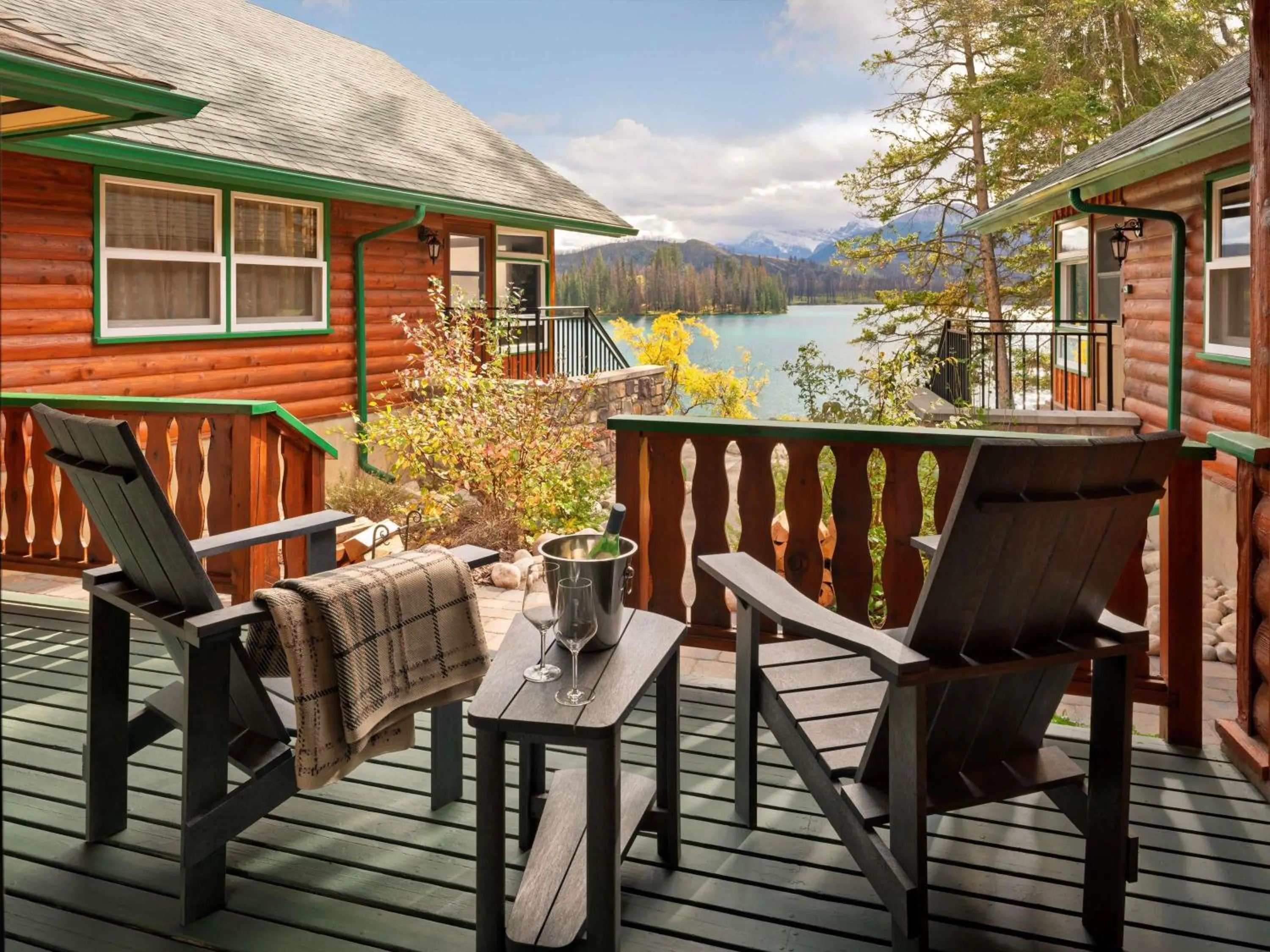 Bedroom in Fairmont Jasper Park Lodge