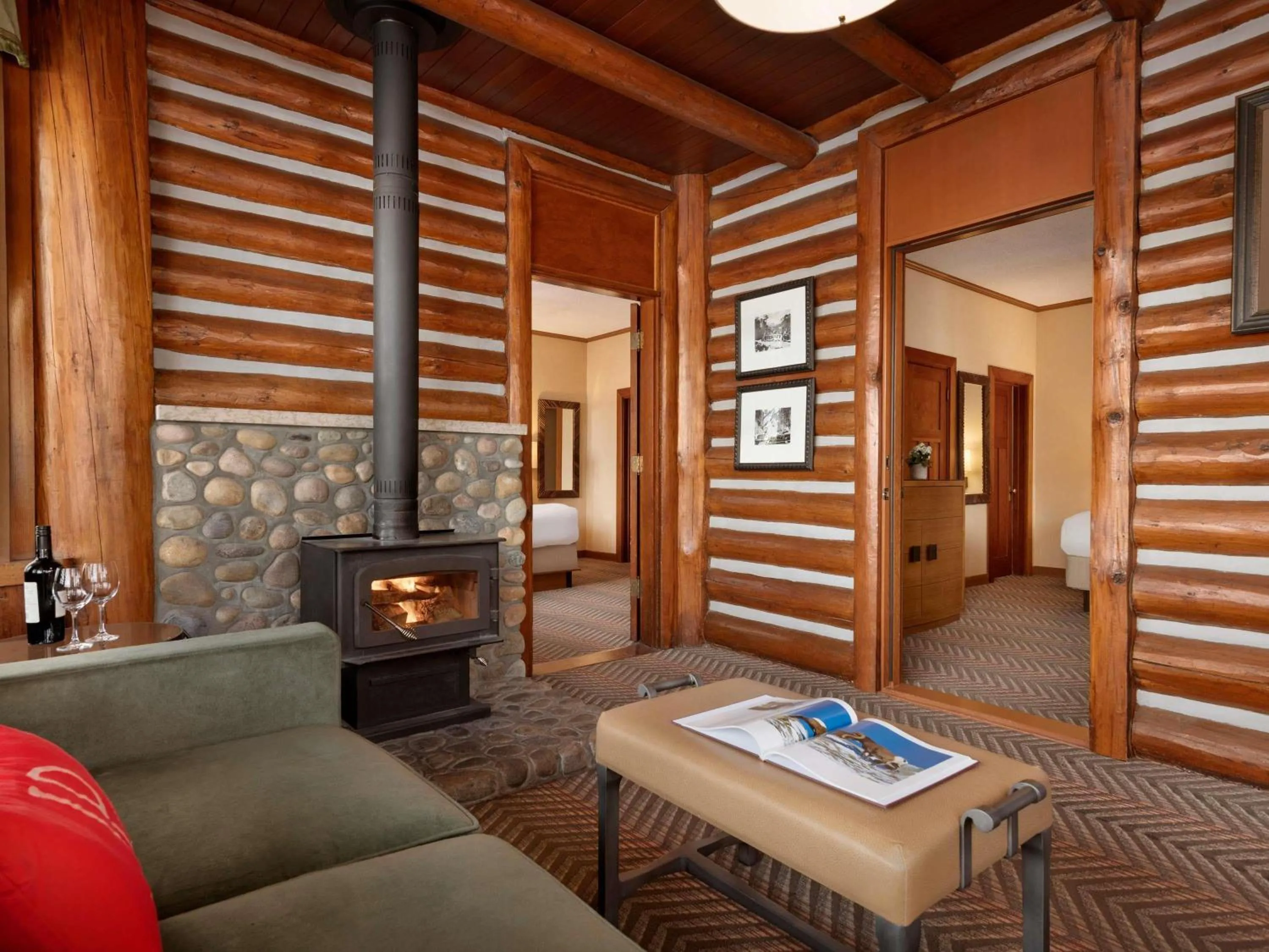 Bedroom in Fairmont Jasper Park Lodge