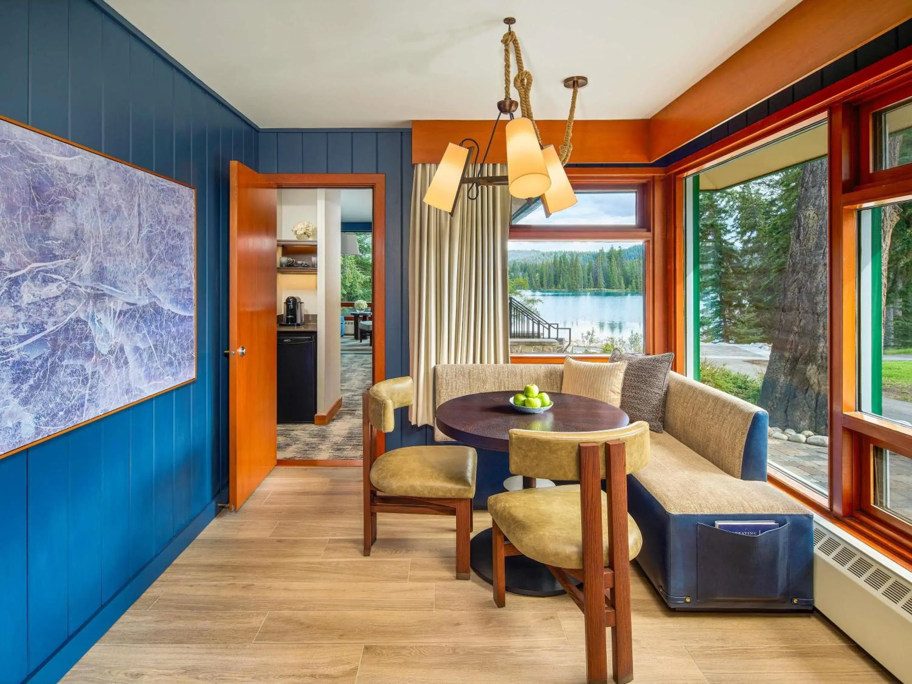 Bedroom in Fairmont Jasper Park Lodge Bedroom in Fairmont Jasper Park Lodge