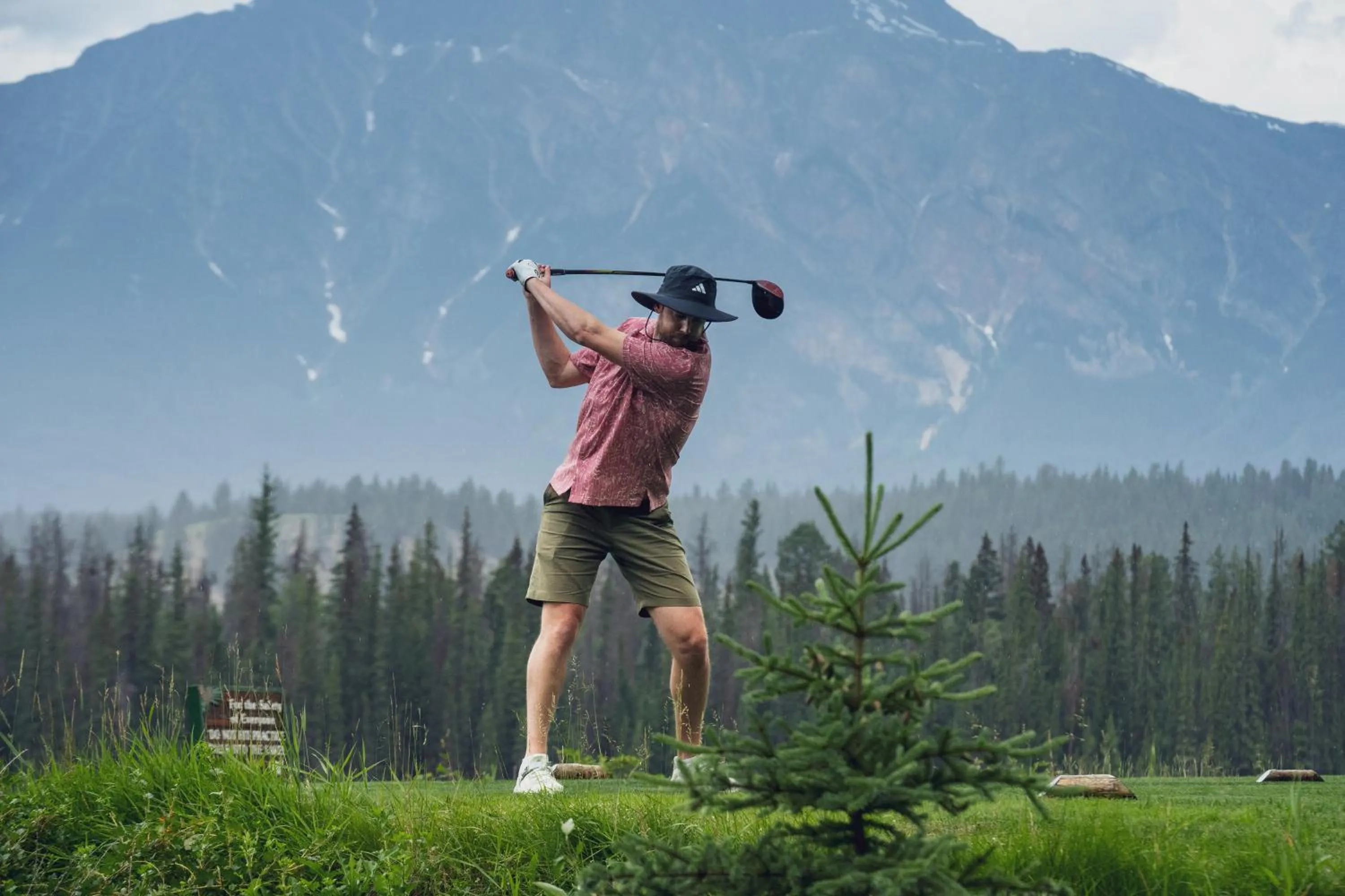Golfcourse in Fairmont Jasper Park Lodge