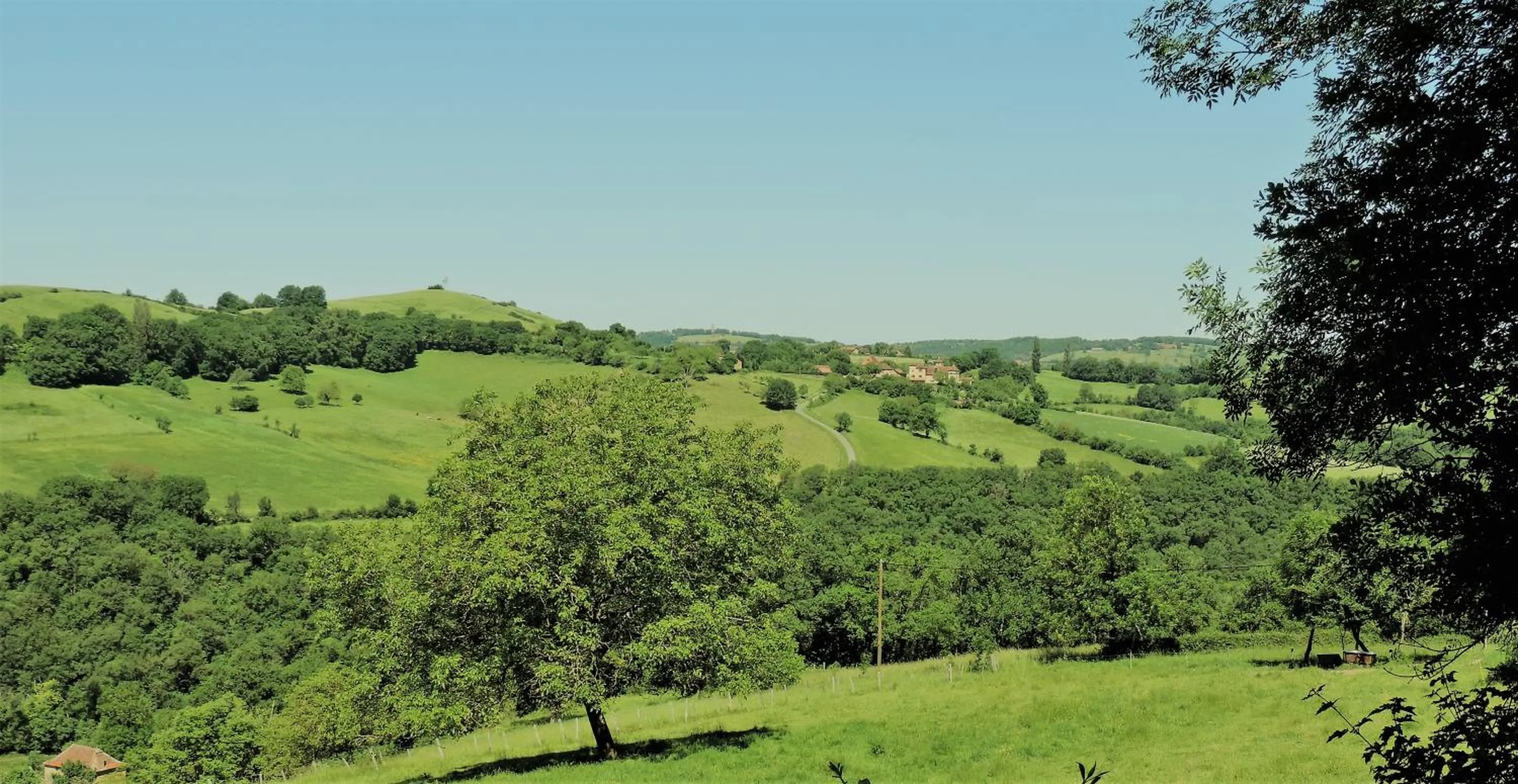 Natural landscape in Le Mas de Cascabel