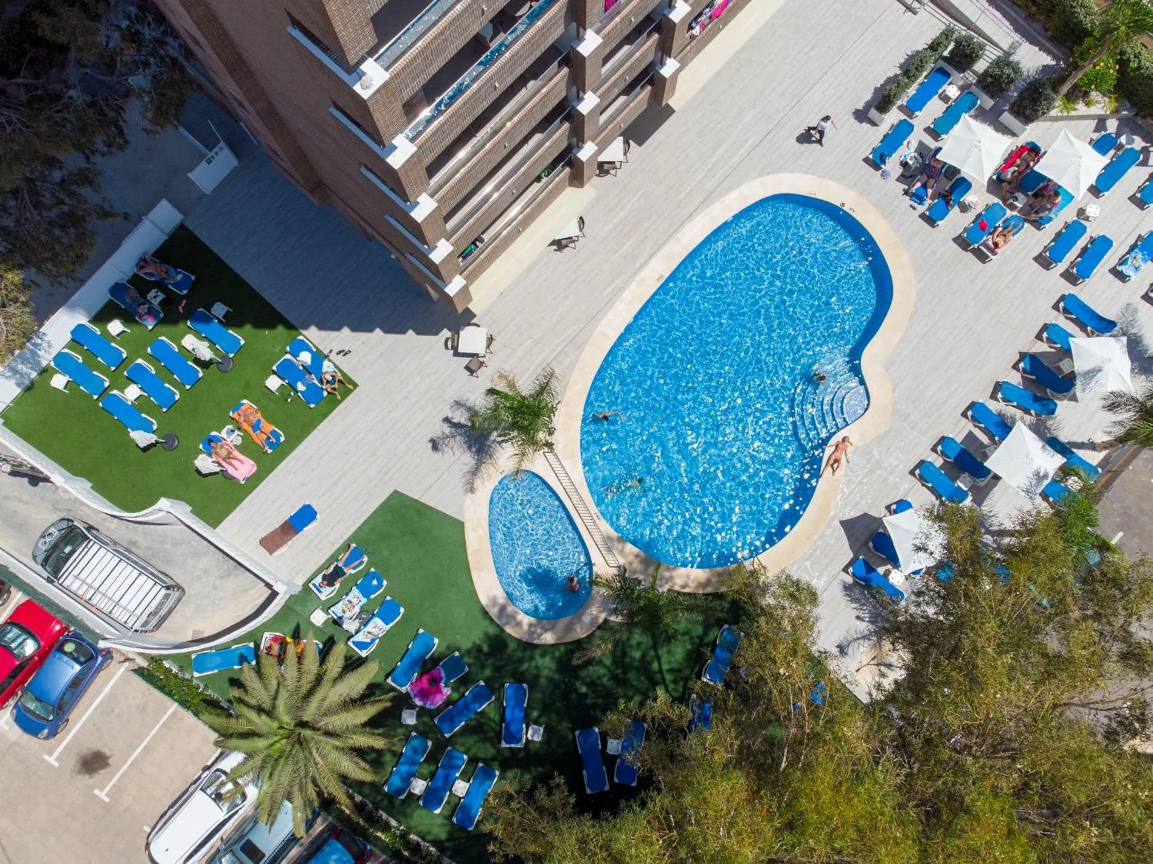 Swimming pool in Aparthotel BCL Levante Beach