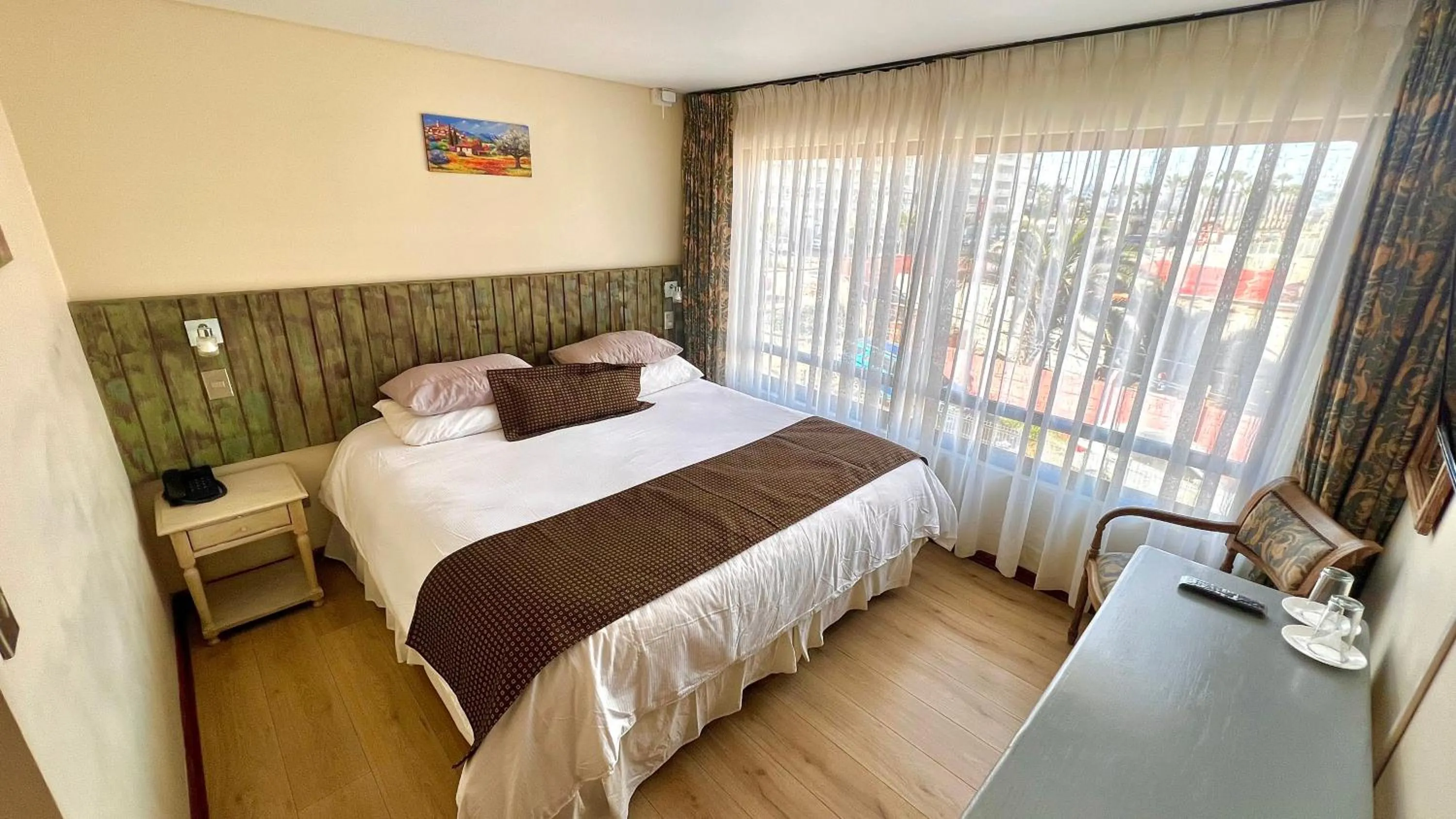 Bedroom, Bed in Hotel Canto del Mar