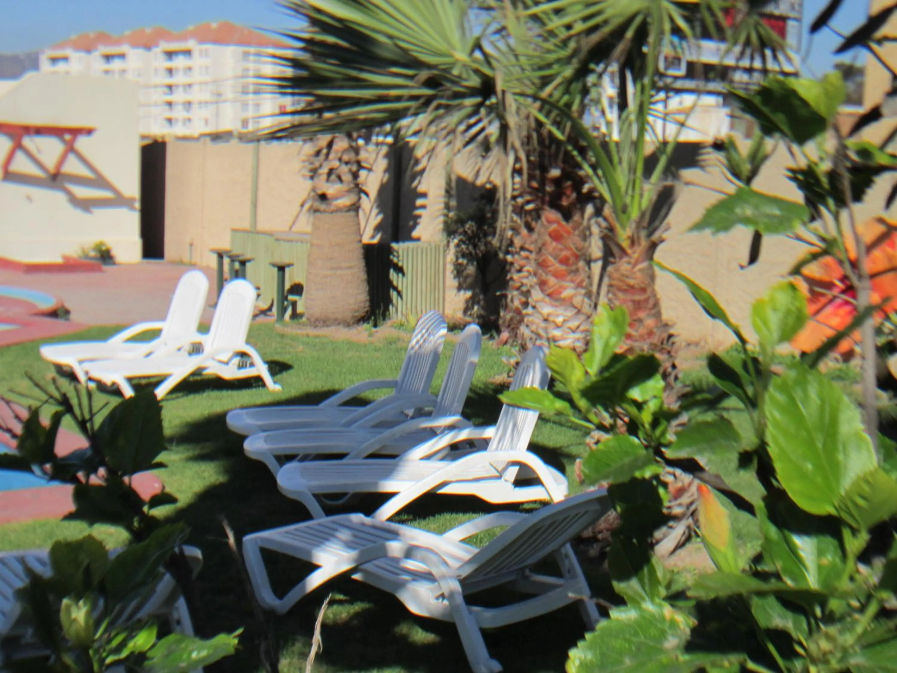 Pool view in Hotel Canto del Mar