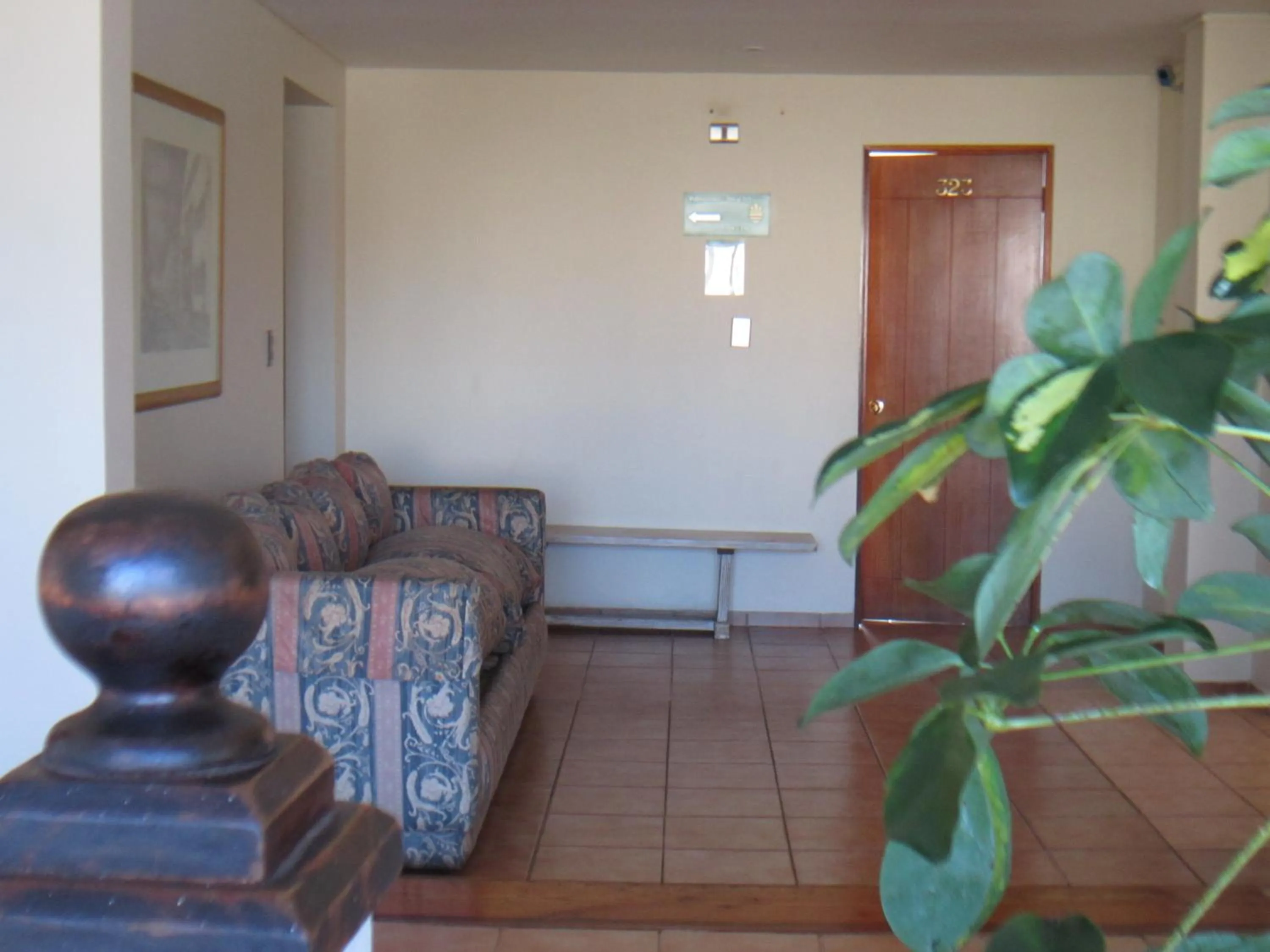 Living room in Hotel Canto del Mar