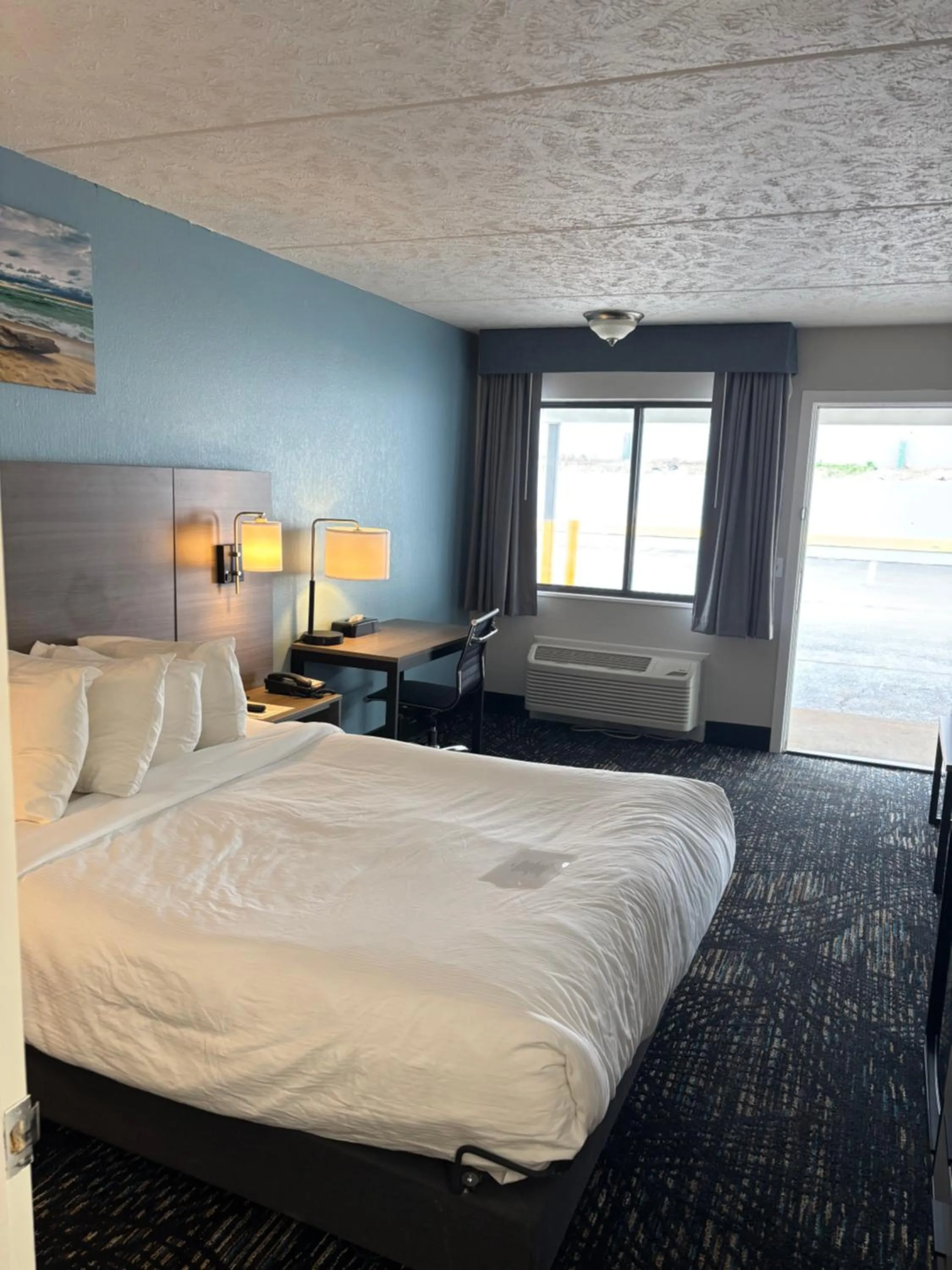 Bed in Baymont by Wyndham Petoskey