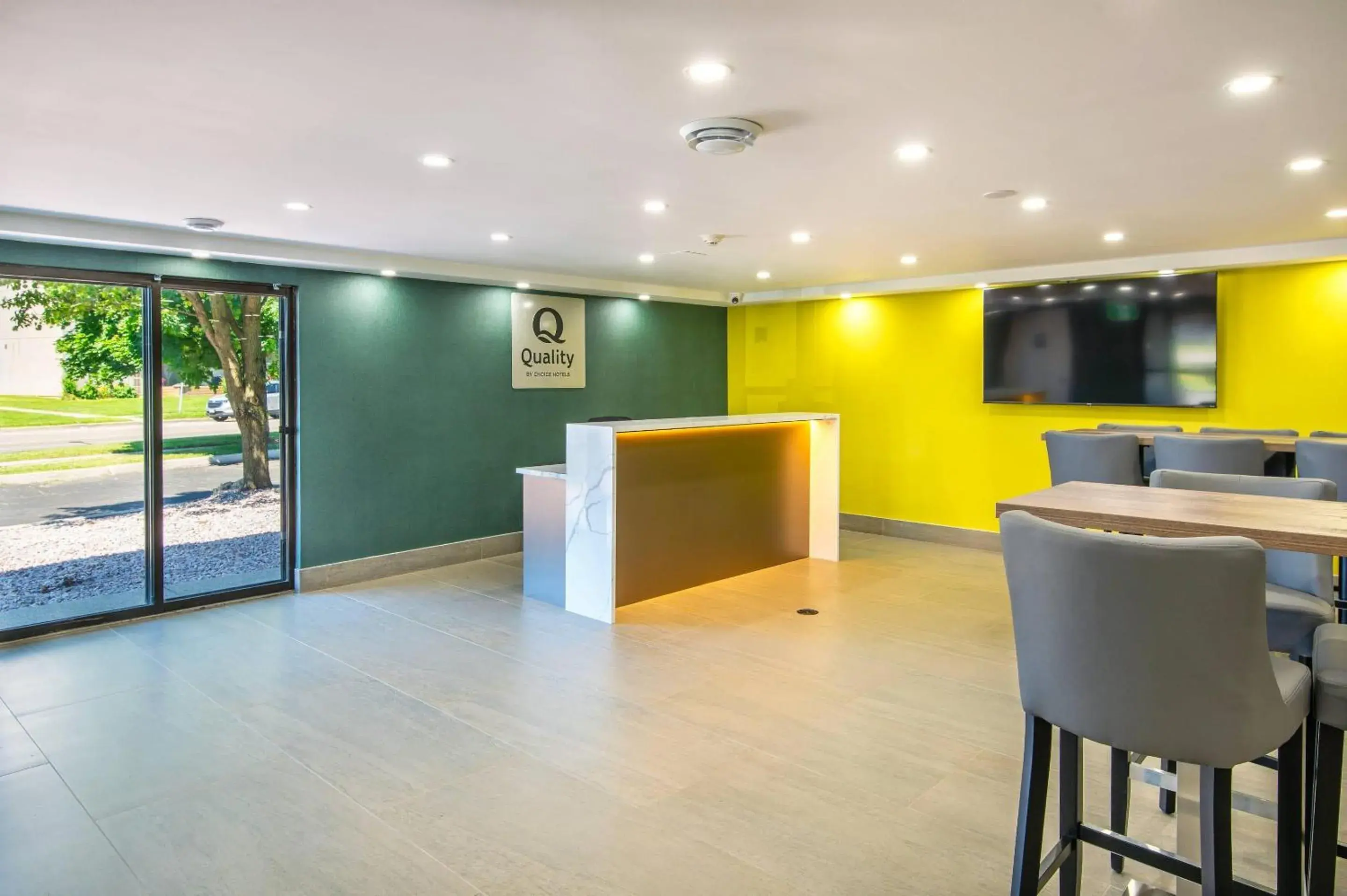 Lobby or reception in Quality Inn Lobby or reception in Quality Inn