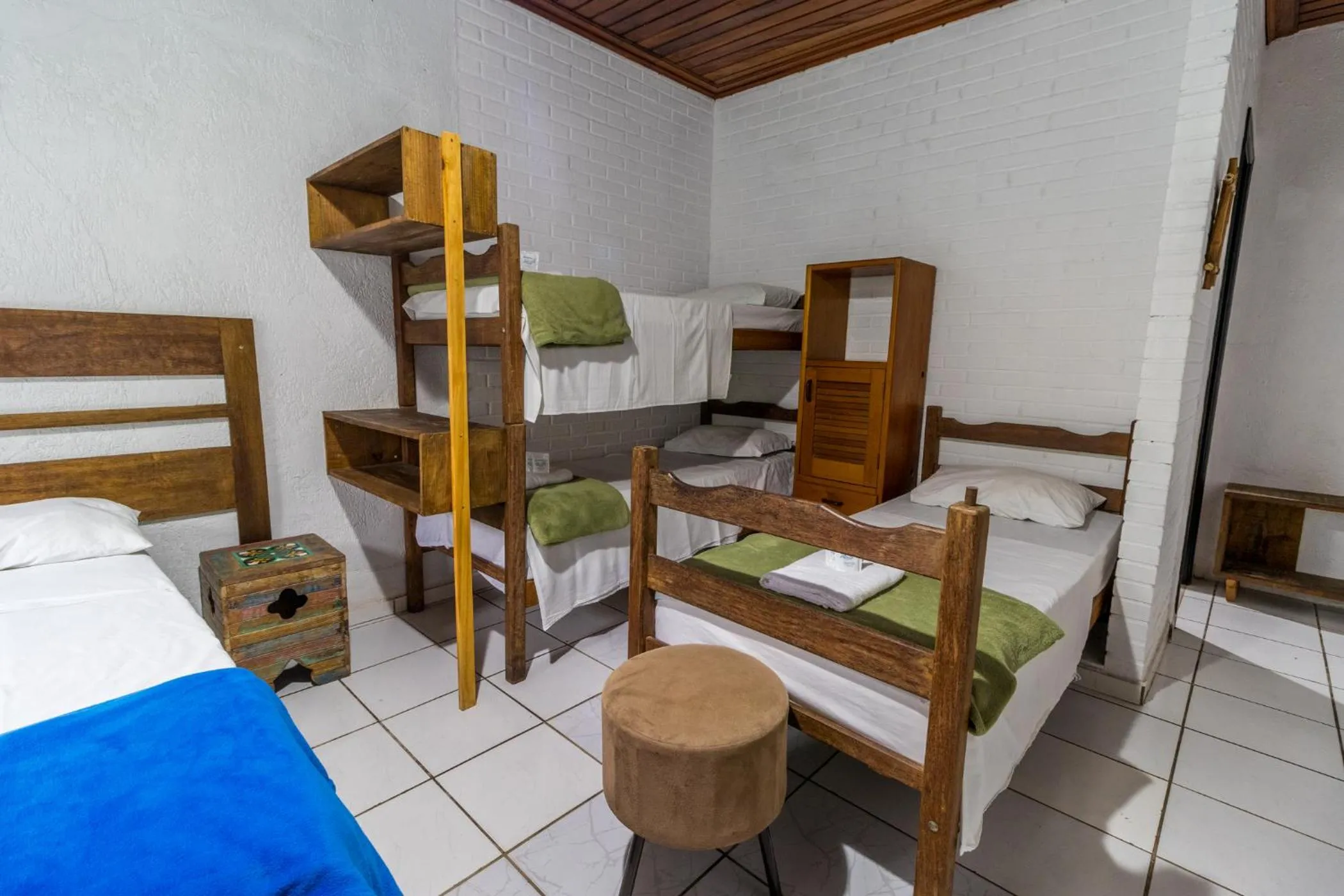 Bed in HOTELARE Pousada Bóra Morá