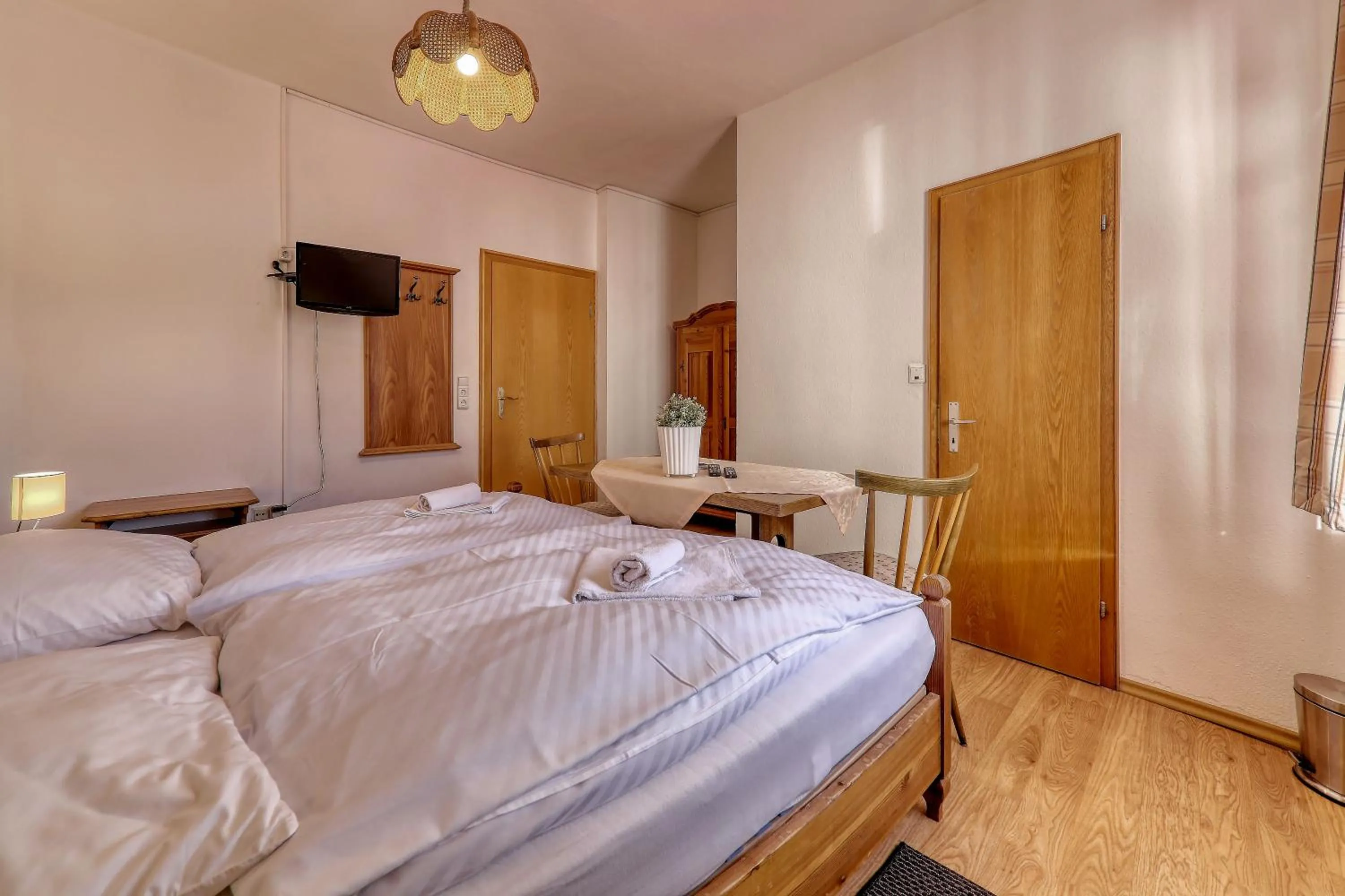 Bed in Hotel Bayerischer Hof