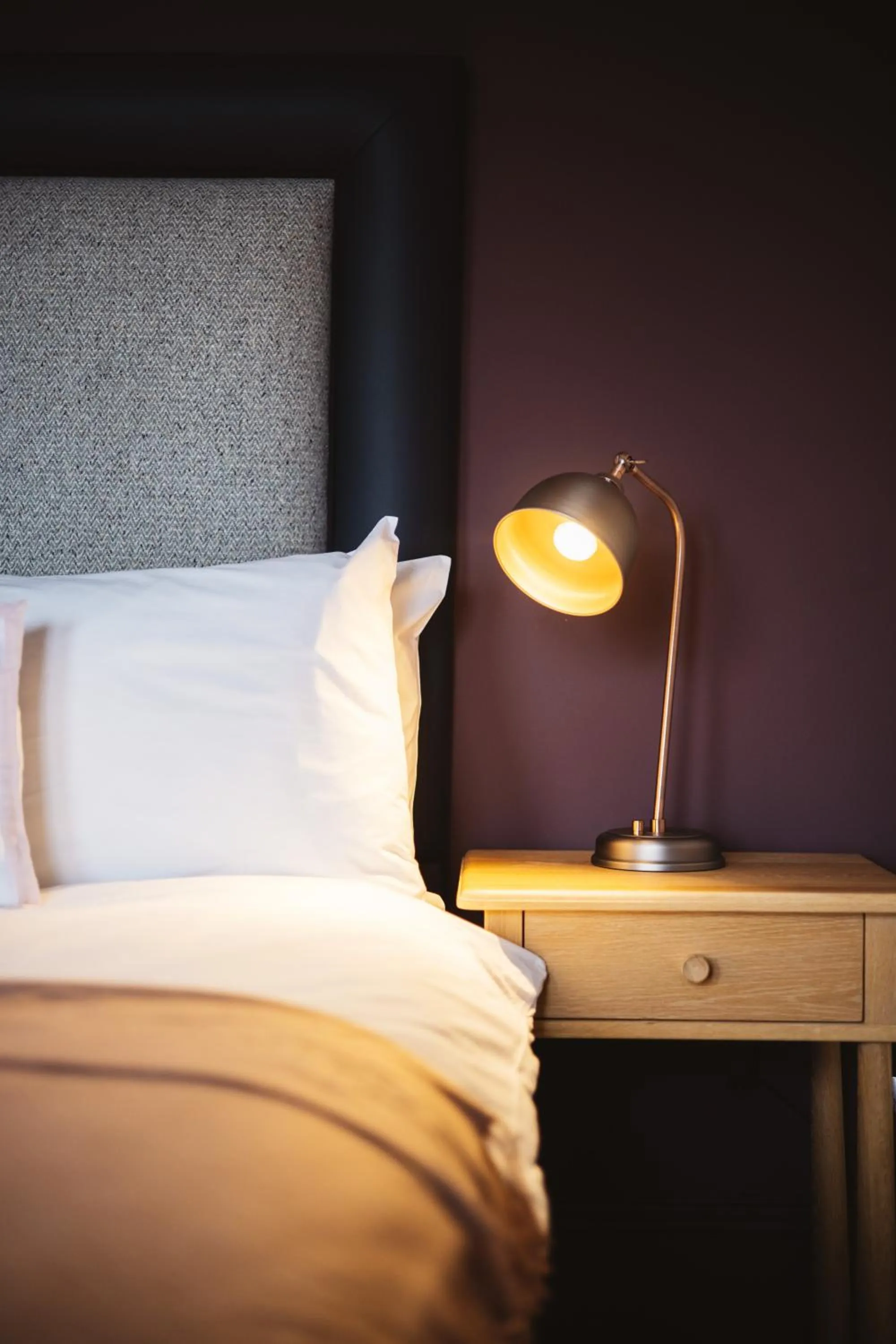 Bed in Isle of Raasay Distillery