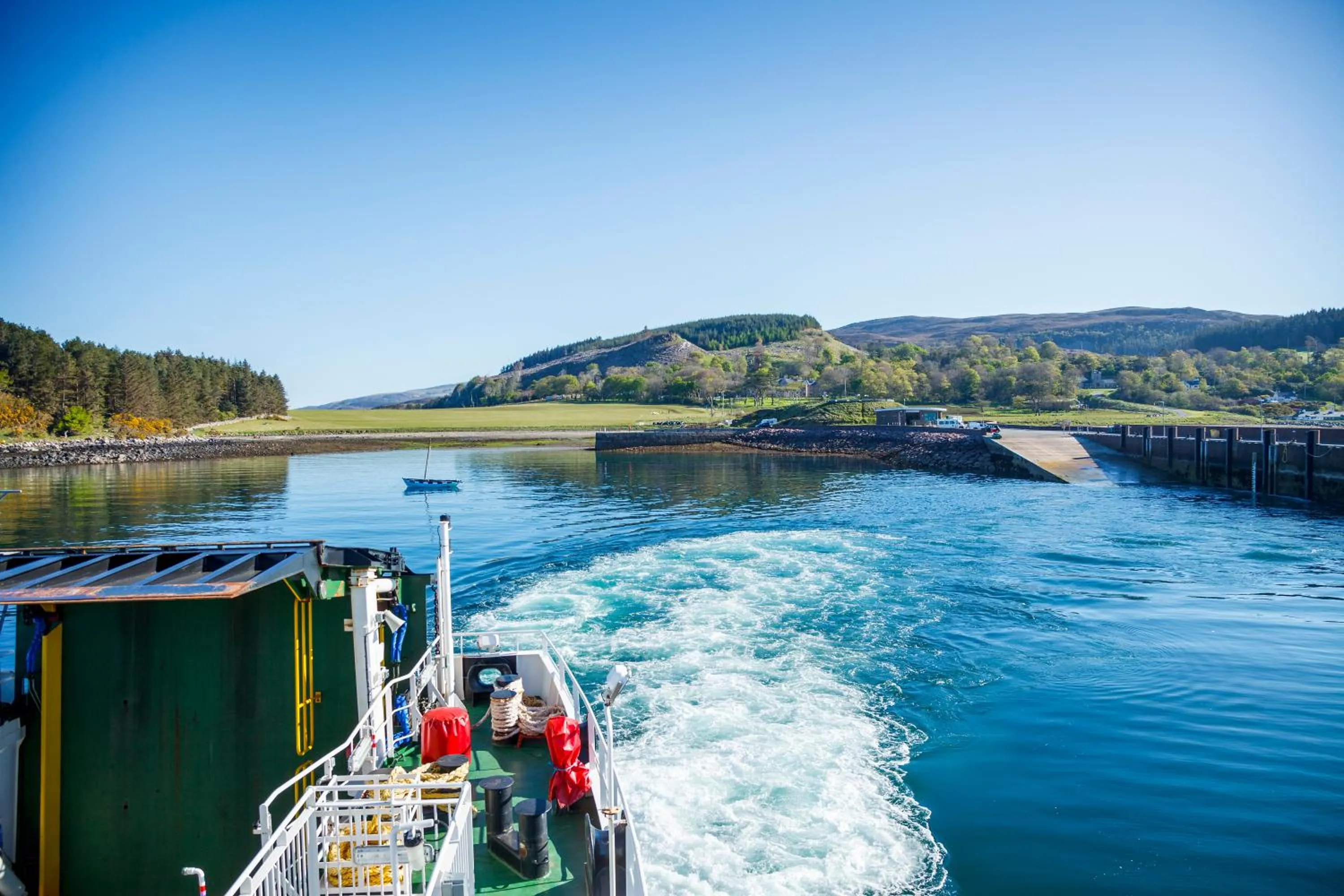 Off site in Isle of Raasay Distillery