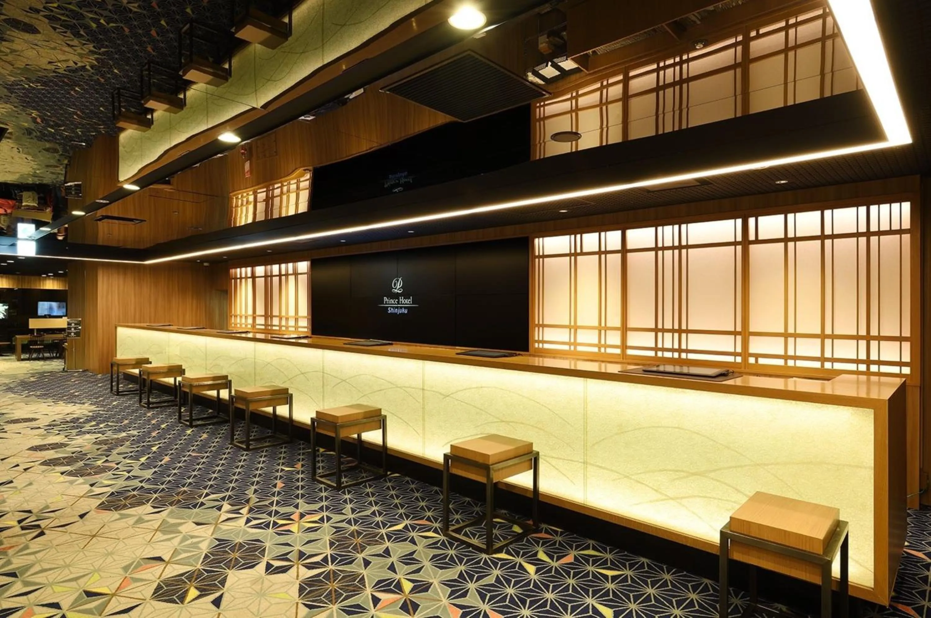 Lobby or reception in Shinjuku Prince Hotel