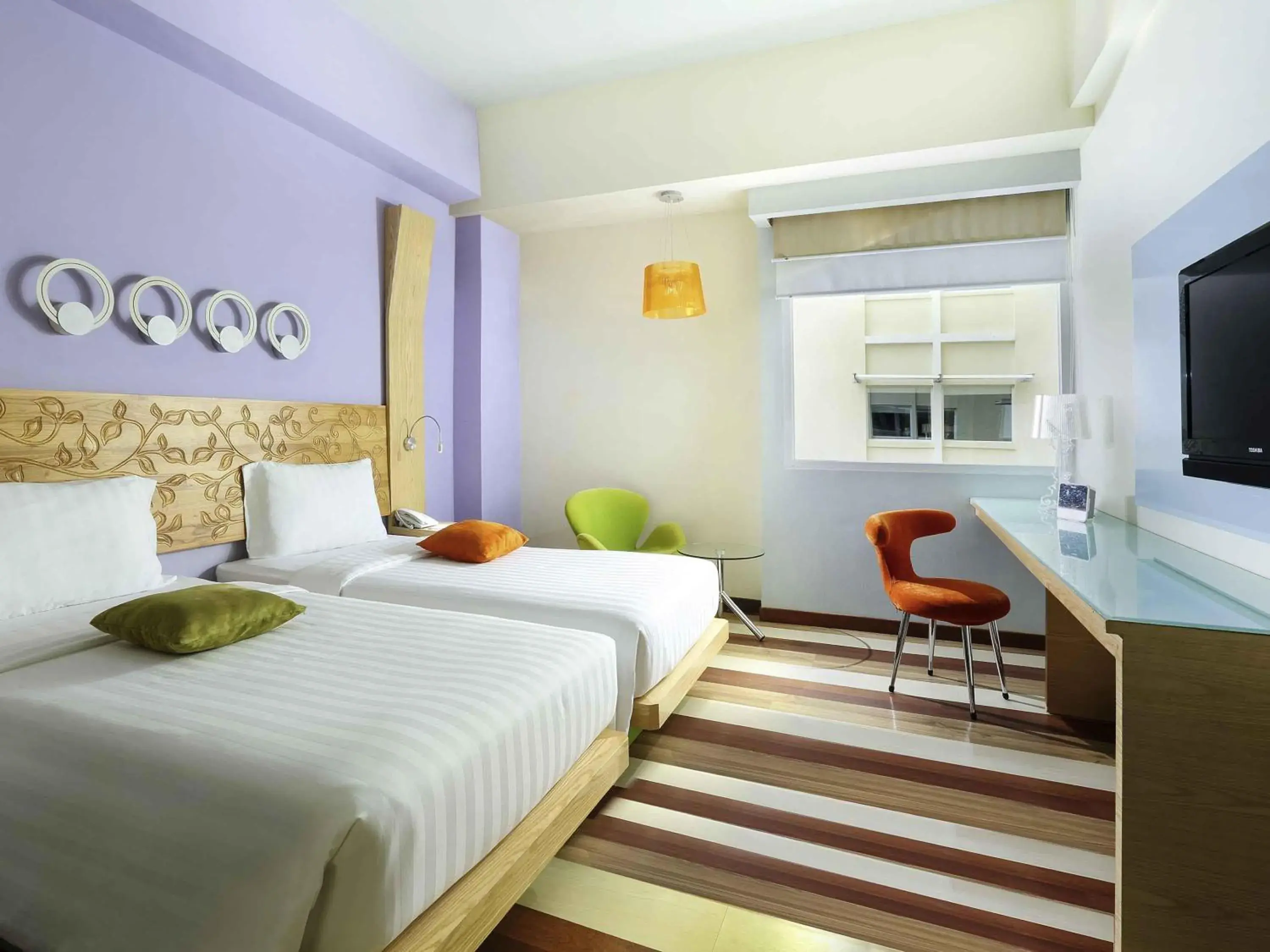 Bedroom, Bed in ibis Styles Yogyakarta Bedroom, Bed in ibis Styles Yogyakarta
