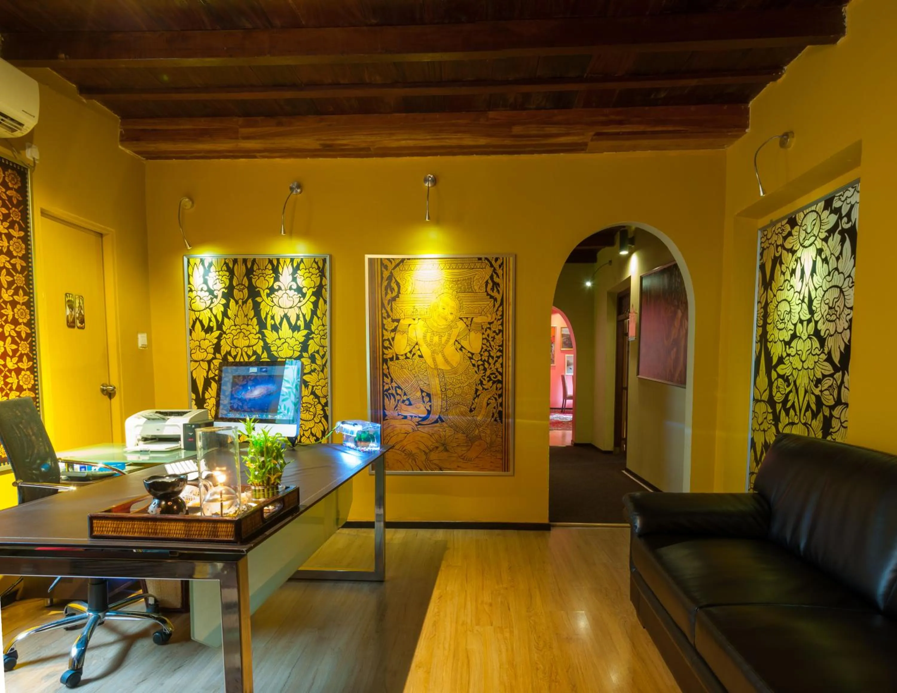 Lobby or reception in Sala Boutique Hotel