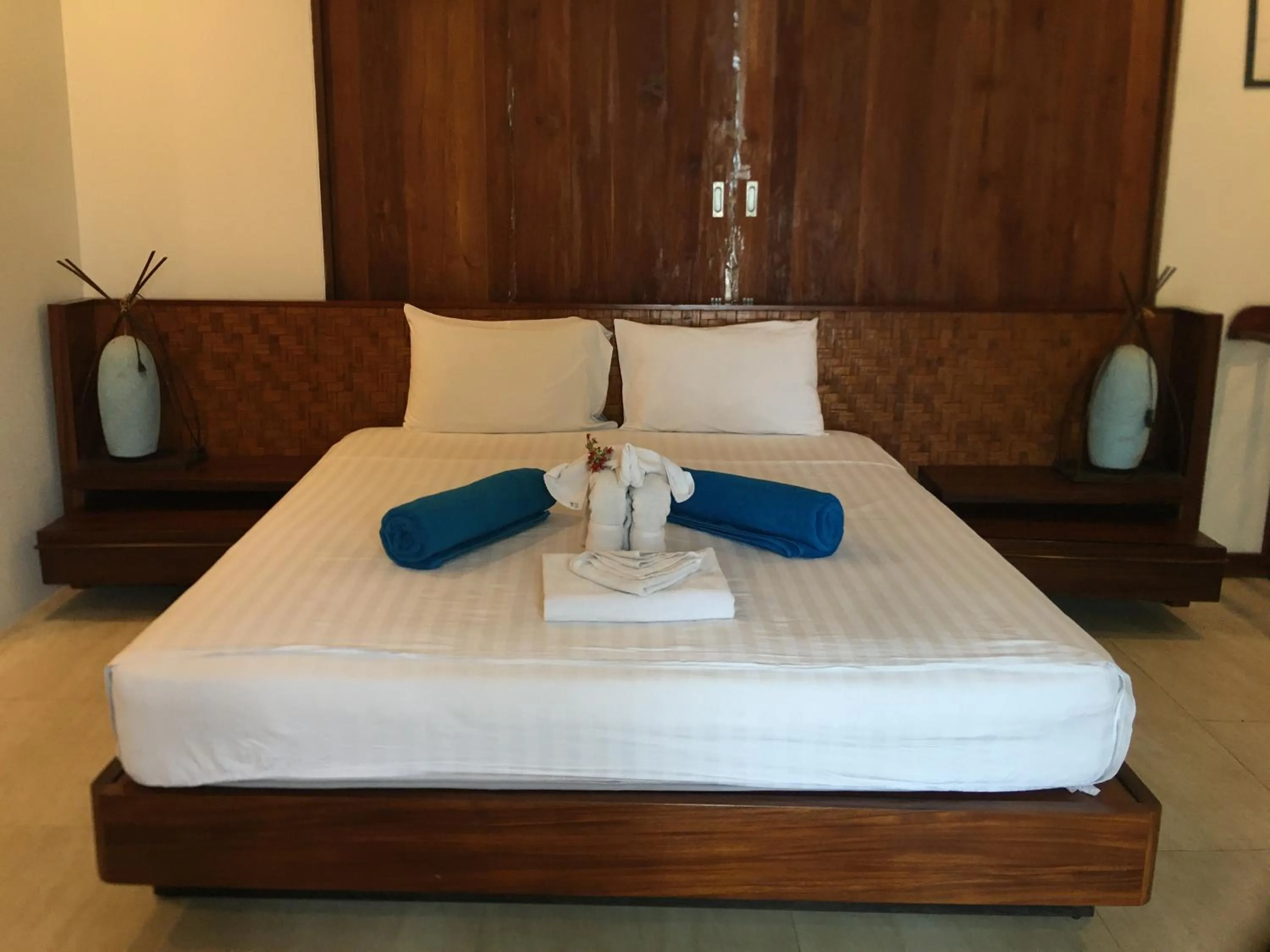 Bedroom, Bed in Bangpo Village