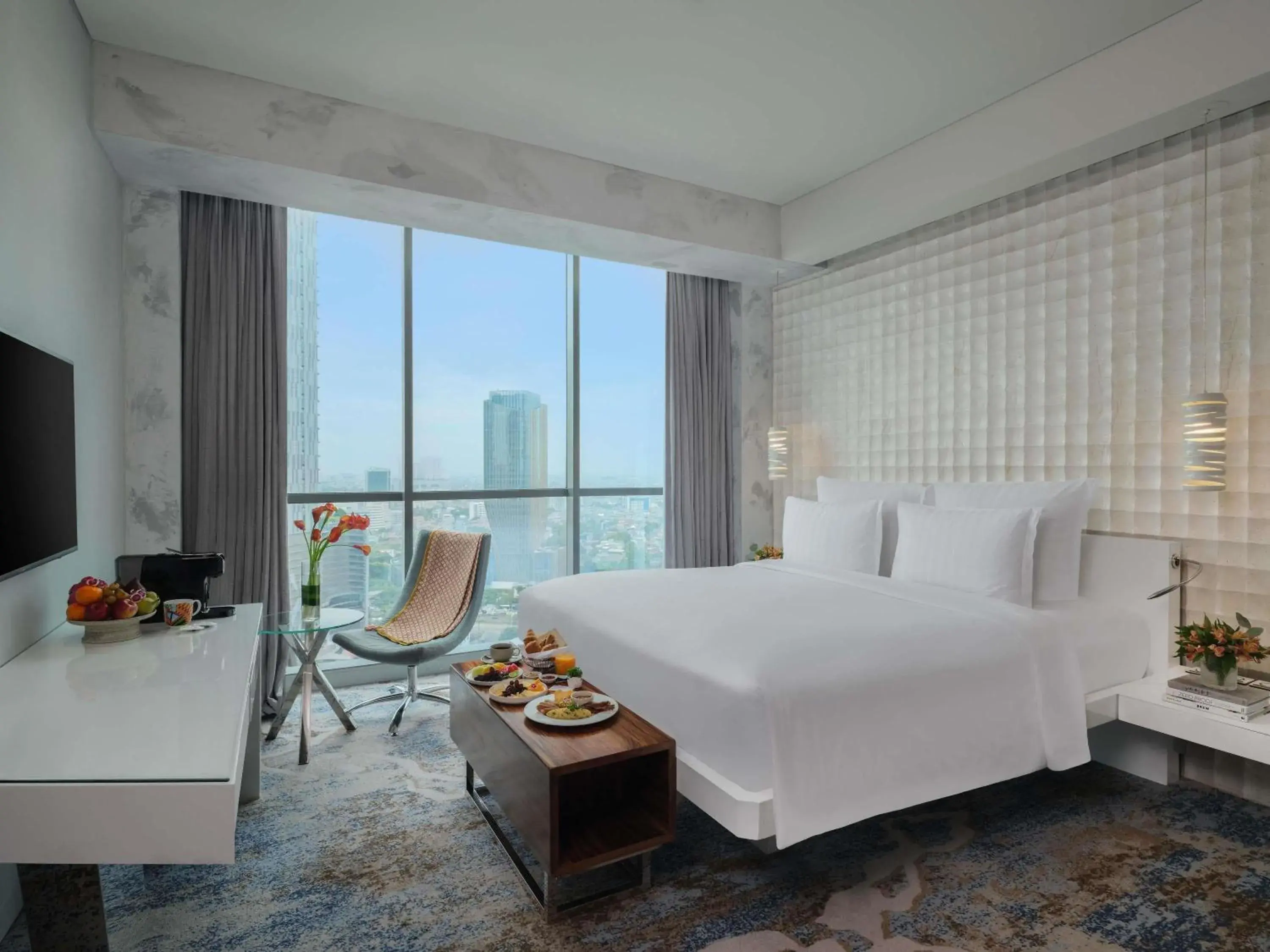 Bedroom, Bed in Pullman Jakarta Central Park Bedroom, Bed in Pullman Jakarta Central Park