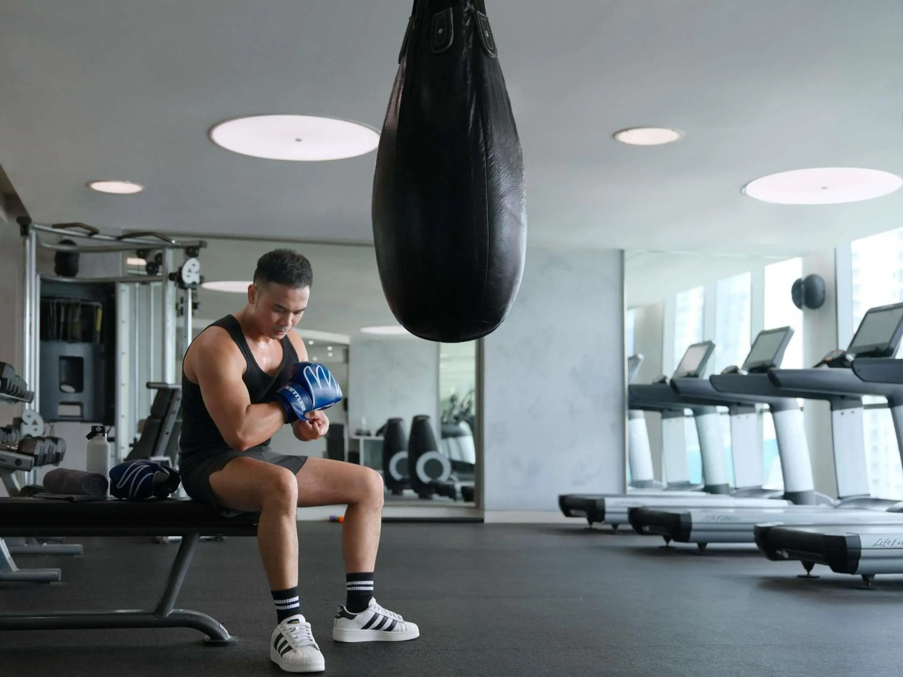 Fitness centre/facilities in Pullman Jakarta Central Park Fitness centre/facilities in Pullman Jakarta Central Park