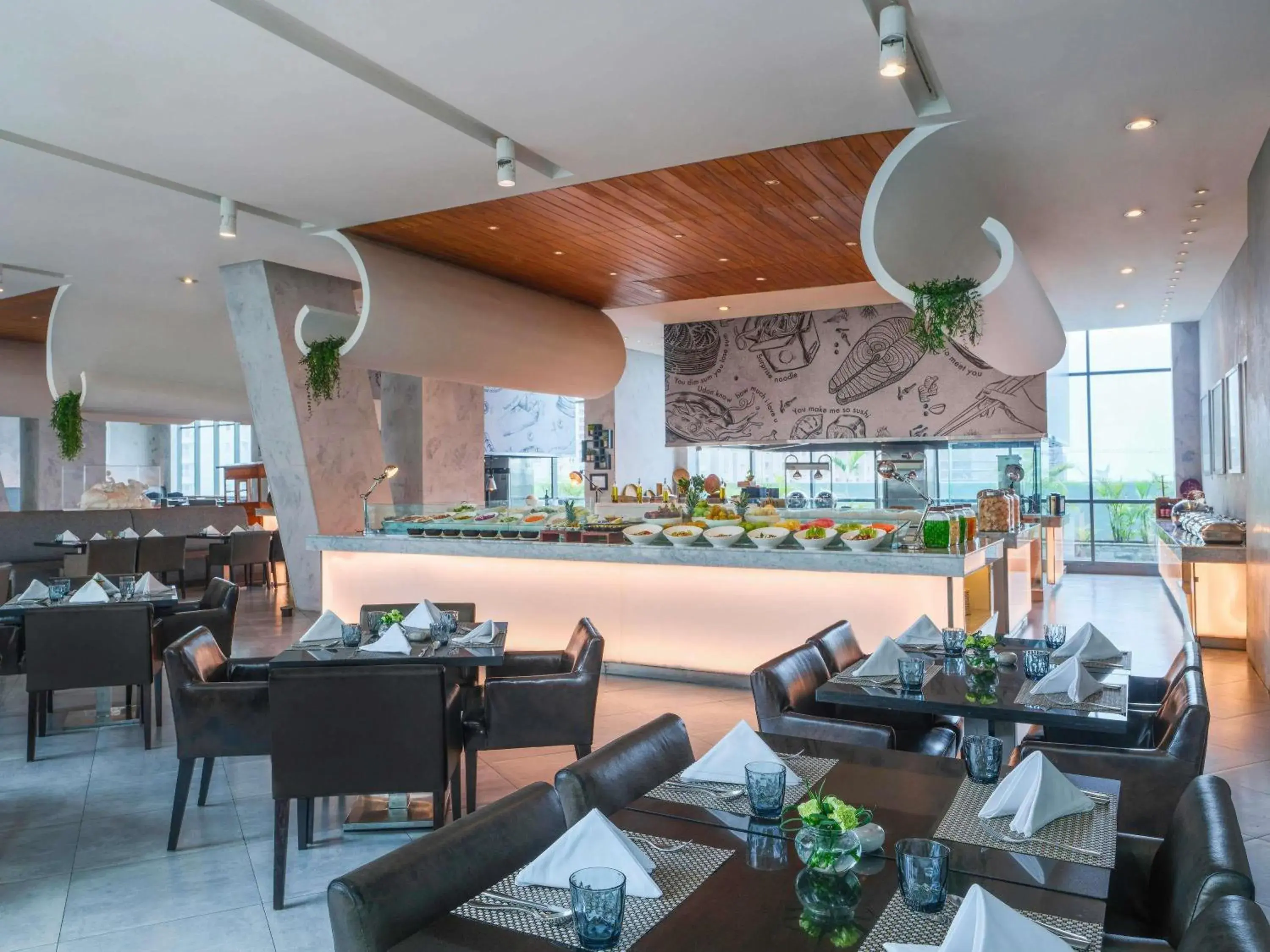 Restaurant/places to eat in Pullman Jakarta Central Park Restaurant/places to eat in Pullman Jakarta Central Park