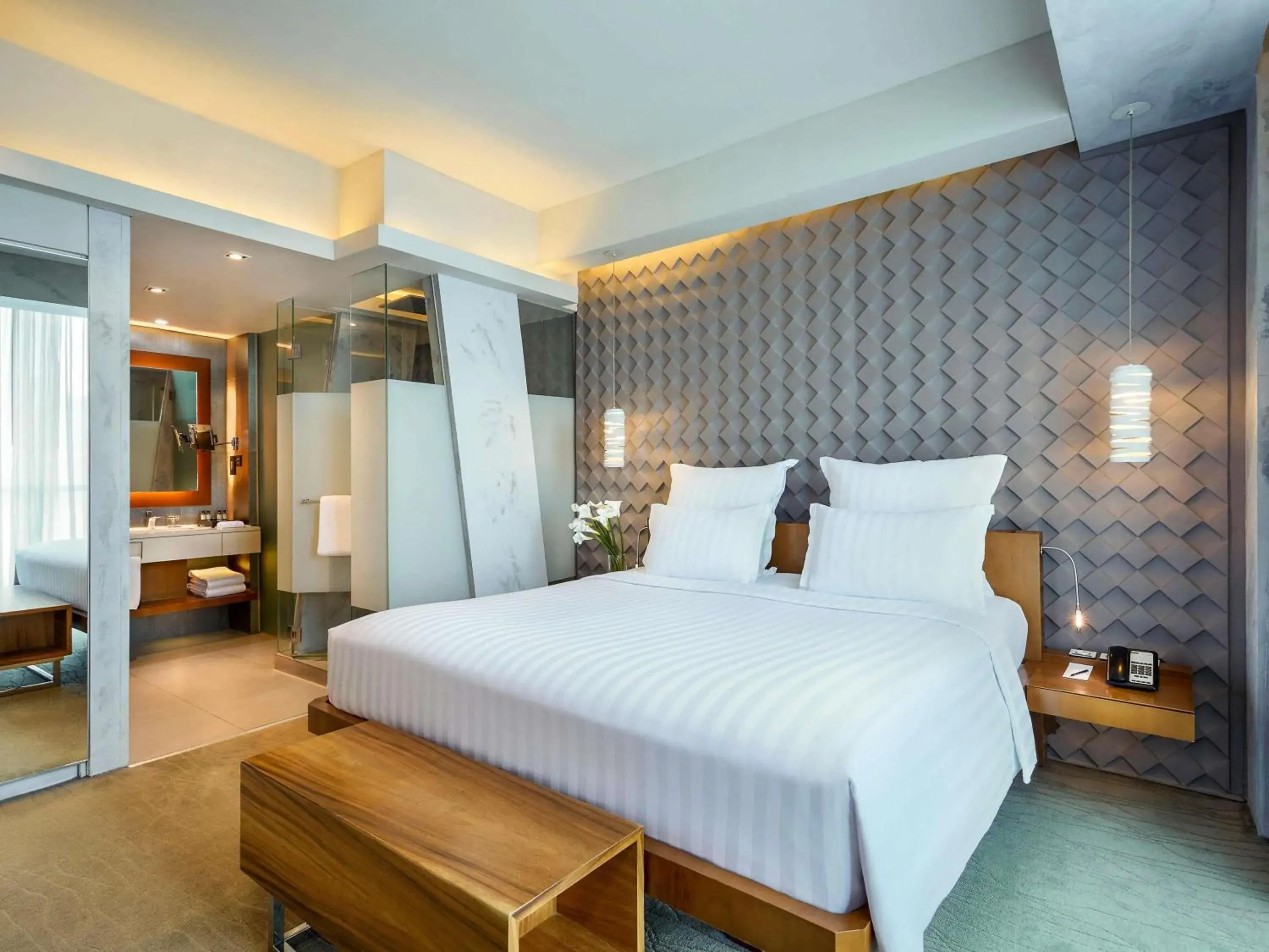 Bedroom, Bed in Pullman Jakarta Central Park Bedroom, Bed in Pullman Jakarta Central Park