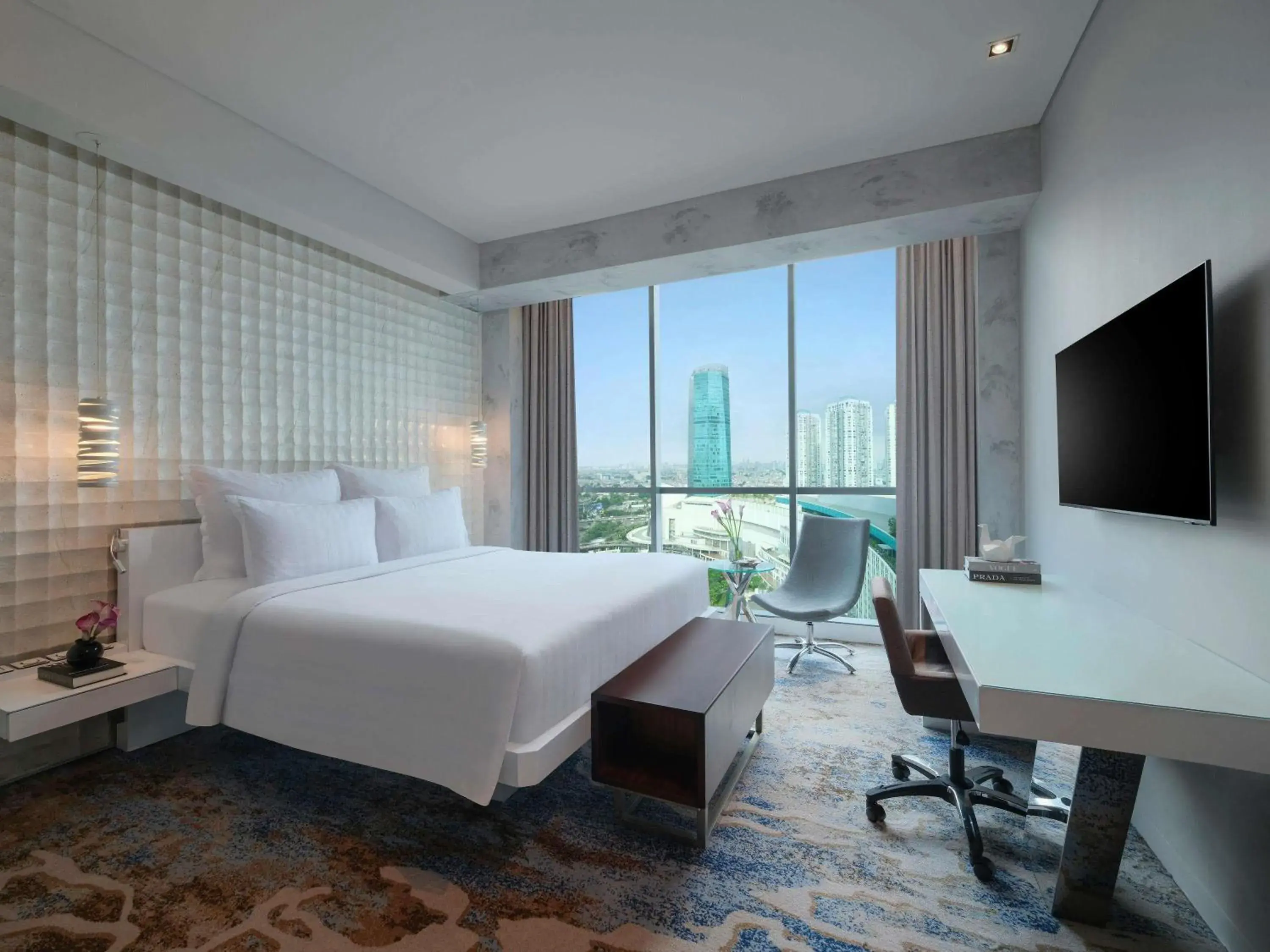 Bedroom, Bed in Pullman Jakarta Central Park Bedroom, Bed in Pullman Jakarta Central Park