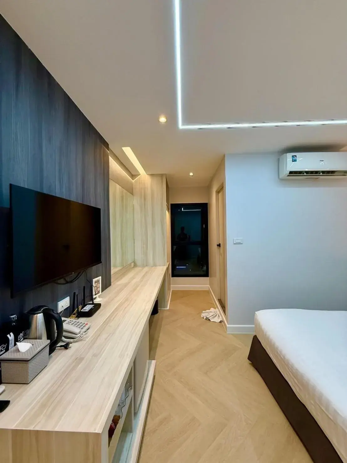 TV and multimedia, Bed in Bed by Tha-Pra SHA Plus TV and multimedia, Bed in Bed by Tha-Pra SHA Plus