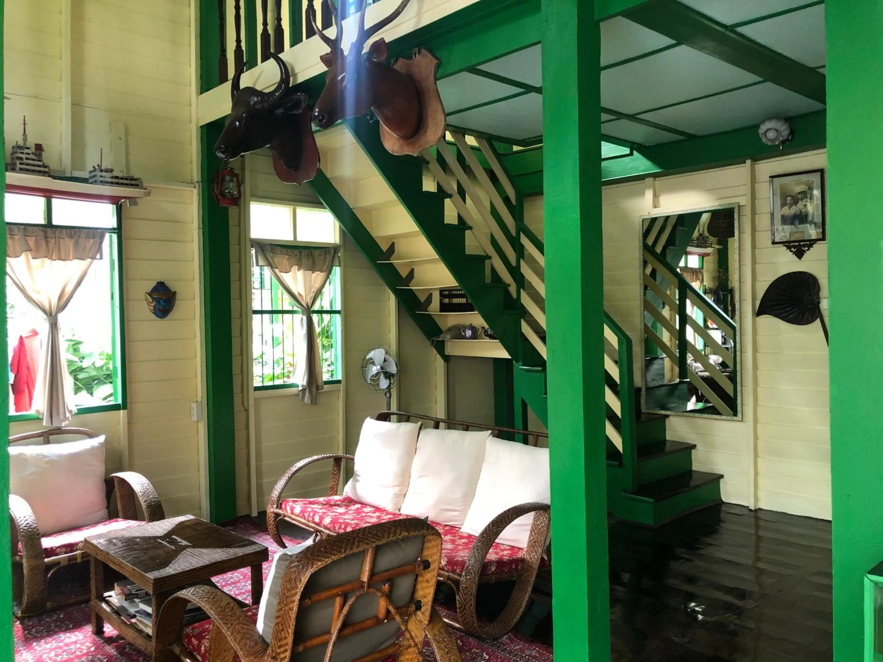 Seating area in Baan Tepa Boutique House