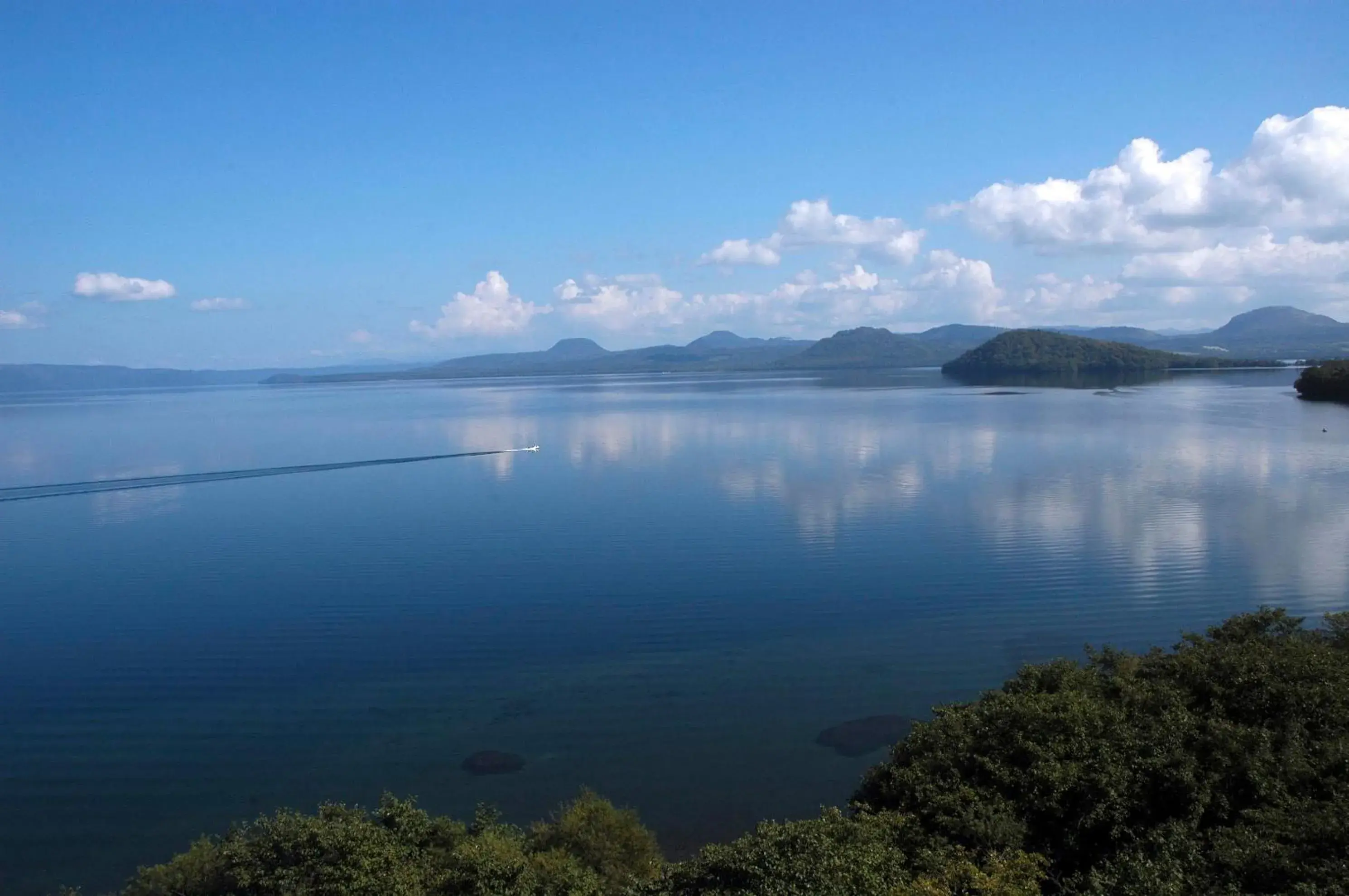 Lake view in Kussharo Prince Hotel Lake view in Kussharo Prince Hotel