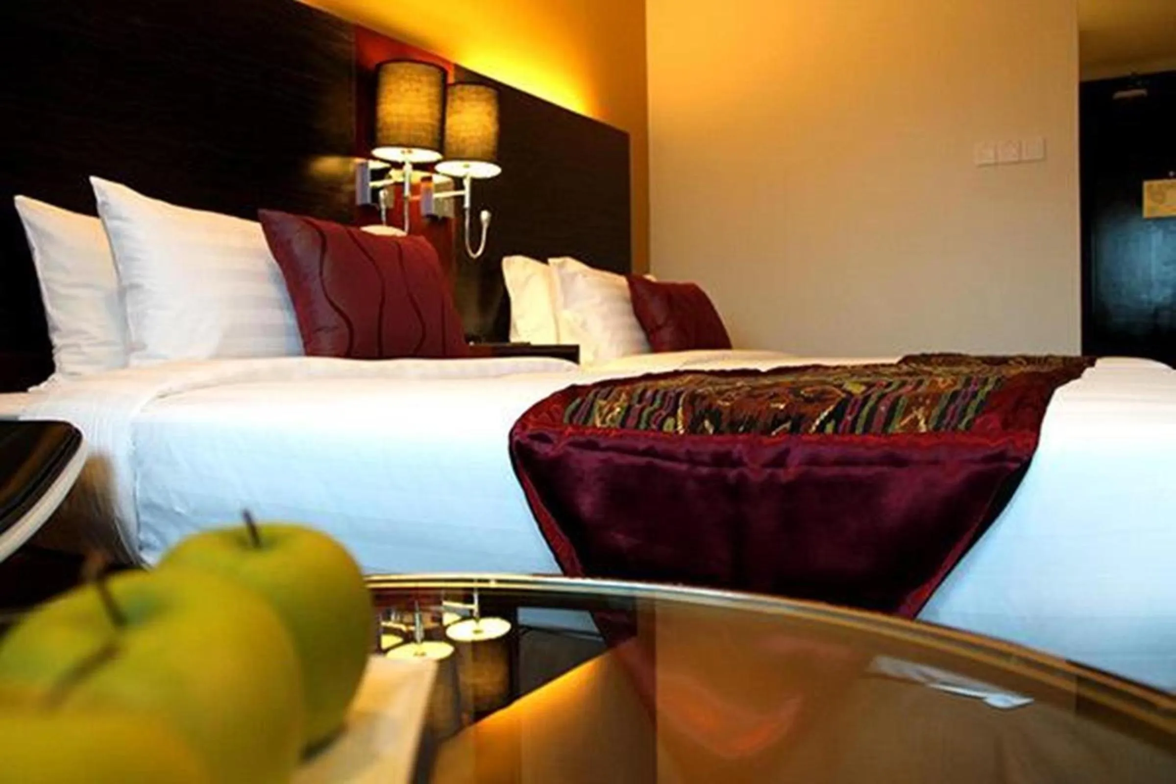 Bed in Ming Garden Hotel & Residences