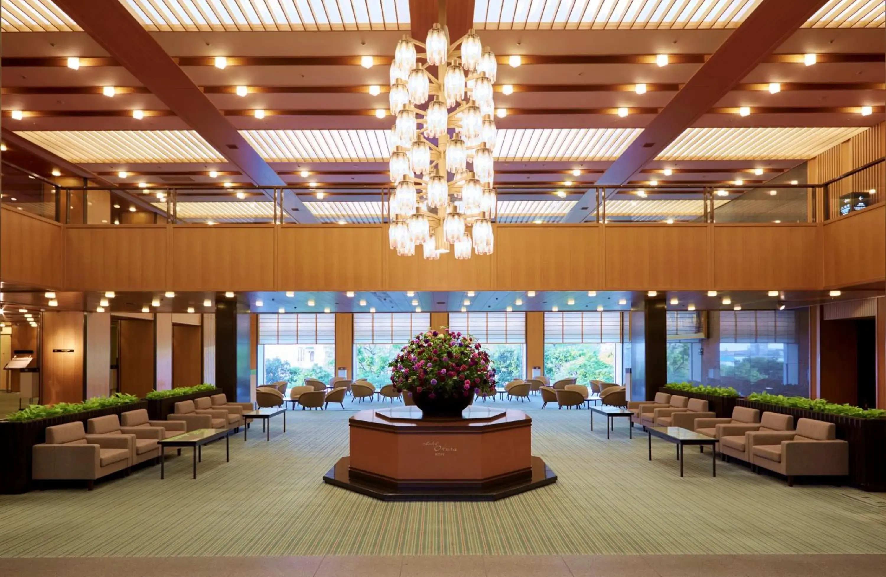 Lobby or reception in Hotel Okura Kobe Lobby or reception in Hotel Okura Kobe