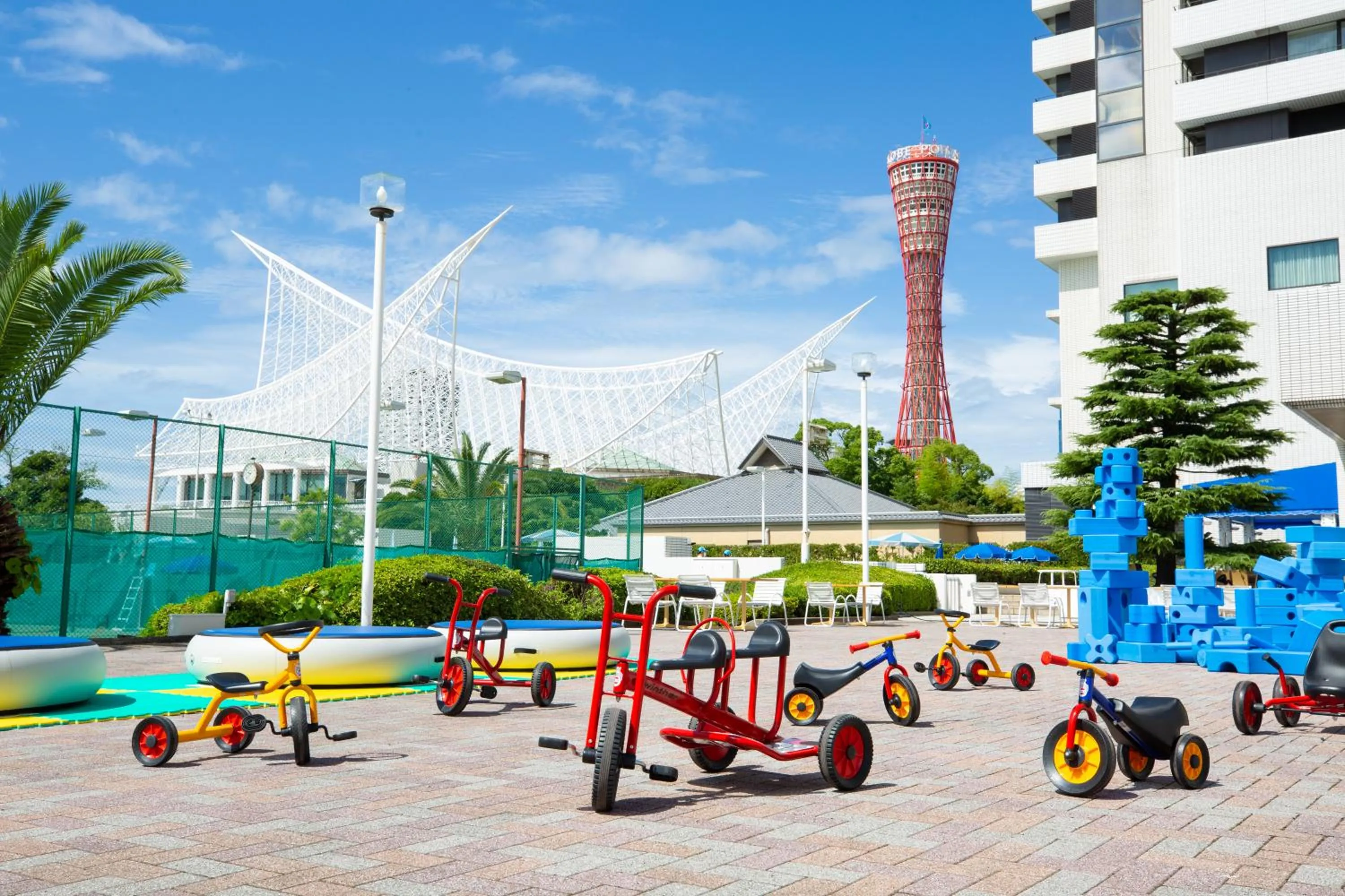 Children play ground in Hotel Okura Kobe