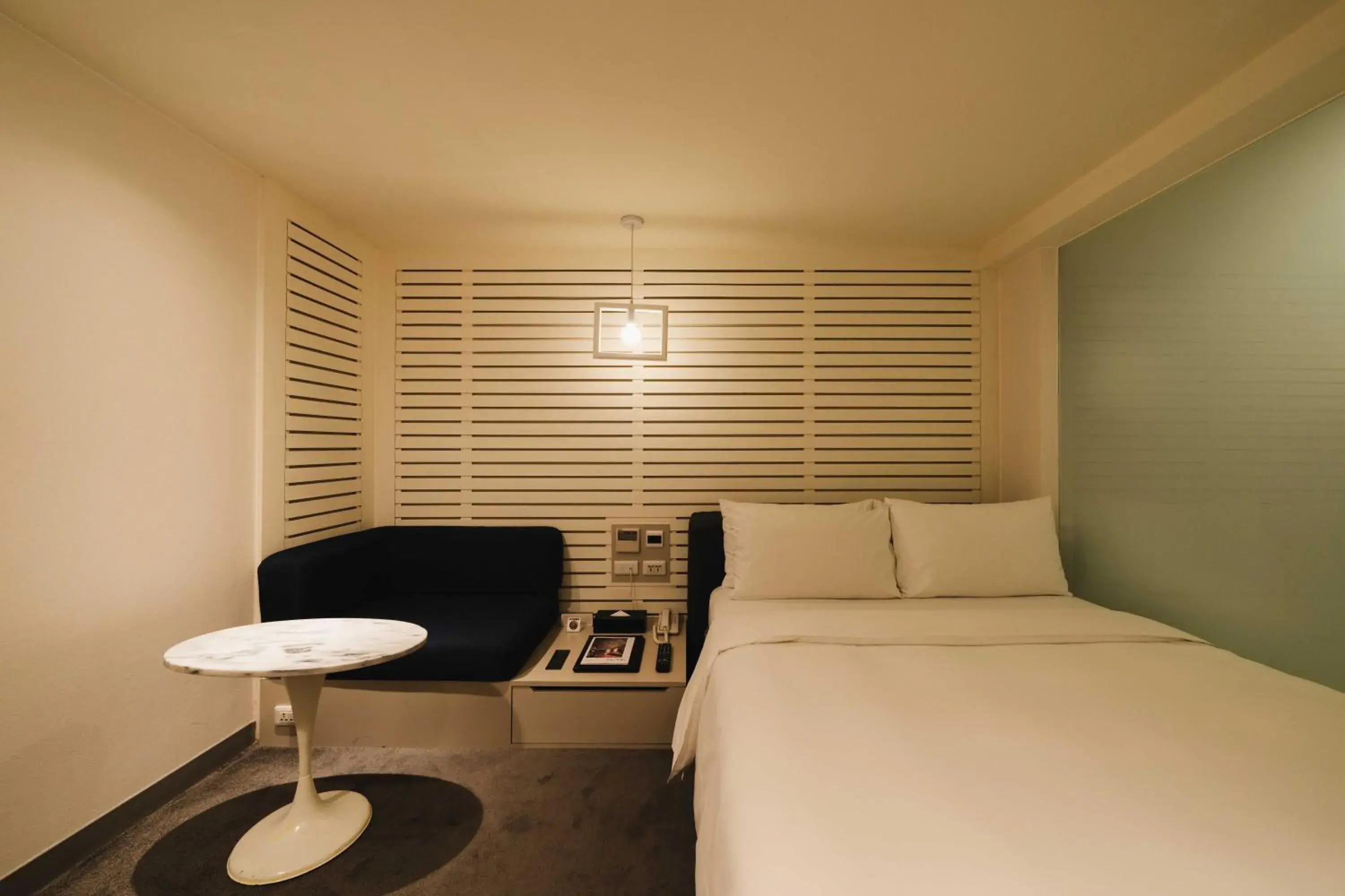 Photo of the whole room, Bed in SWIIO Hotel Ximending Photo of the whole room, Bed in SWIIO Hotel Ximending