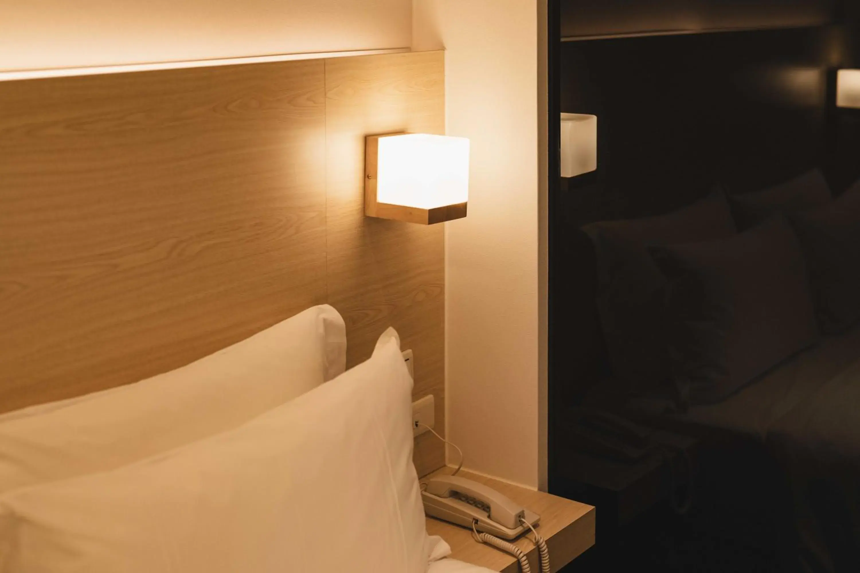 Bed in SWIIO Hotel Ximending Bed in SWIIO Hotel Ximending