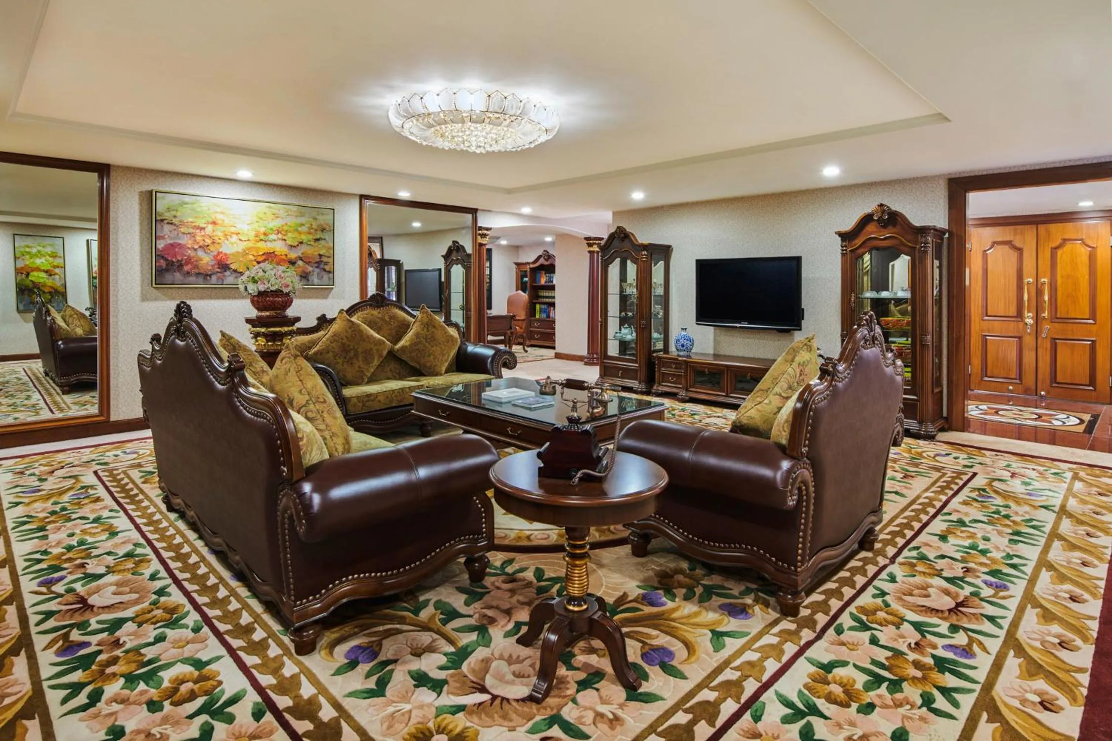 Living room, Seating Area in Hotel Canton