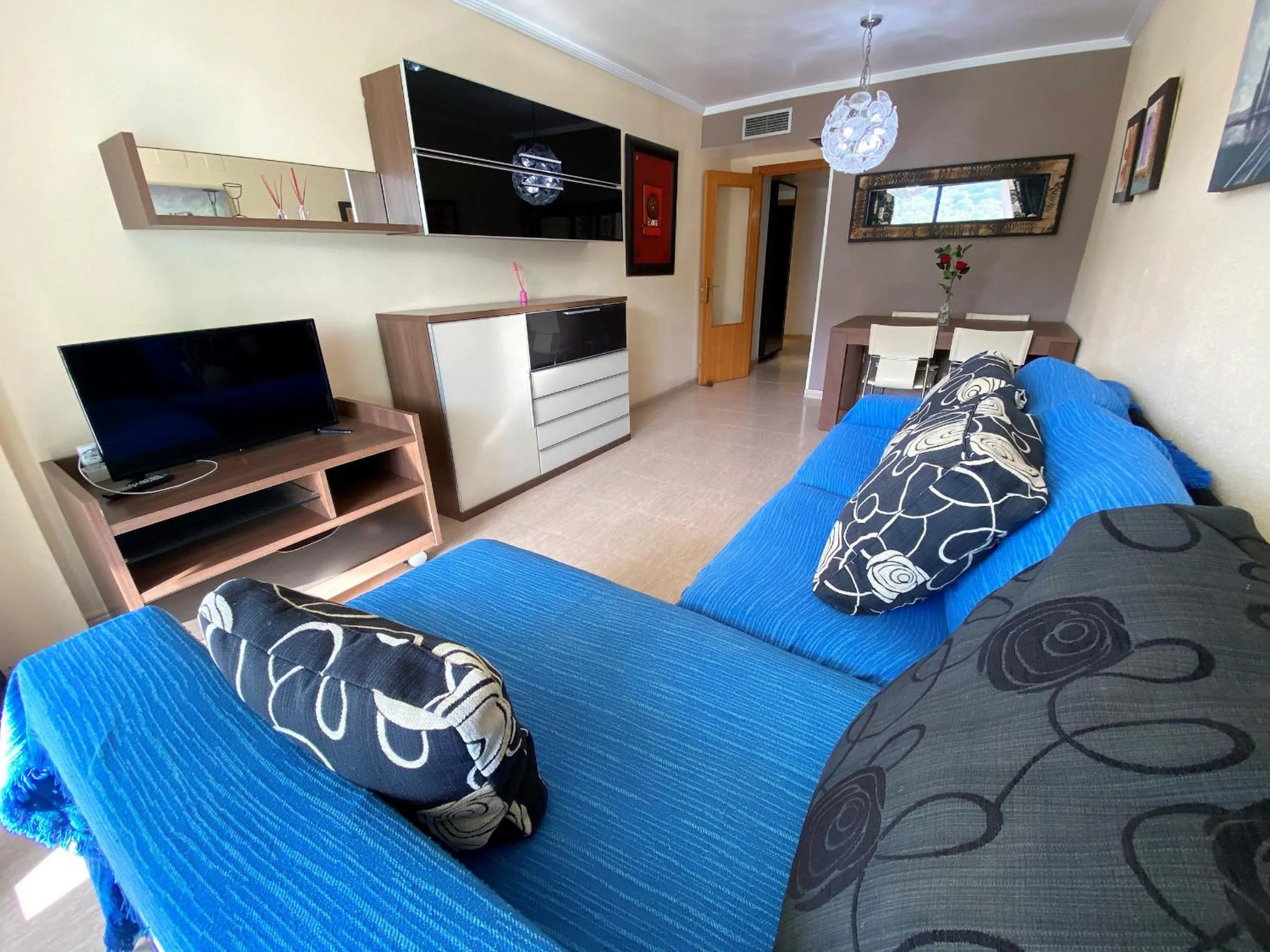 Communal lounge/ TV room, Bed in A468 - Villamar - 2004 Finestrat s.l.
