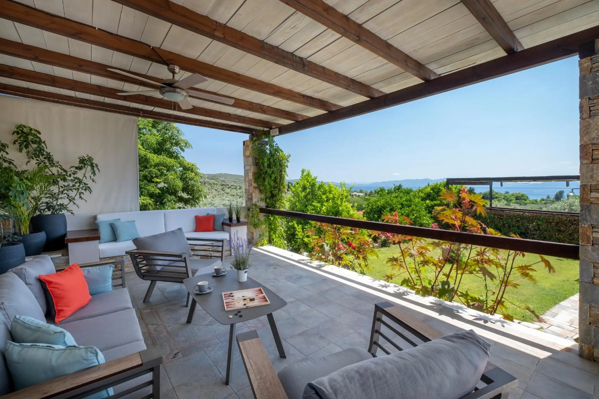 Balcony/Terrace in Iakovakis Suites & Spa