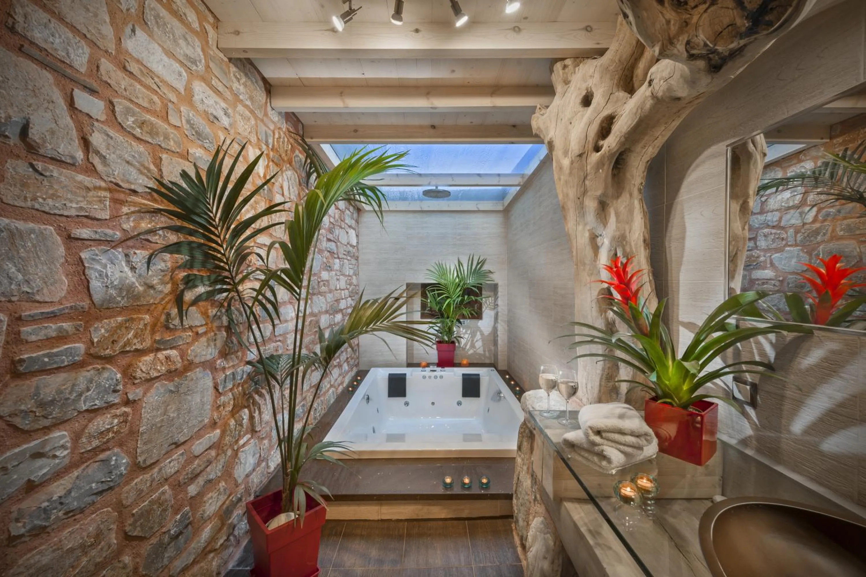 Decorative detail in Iakovakis Suites & Spa