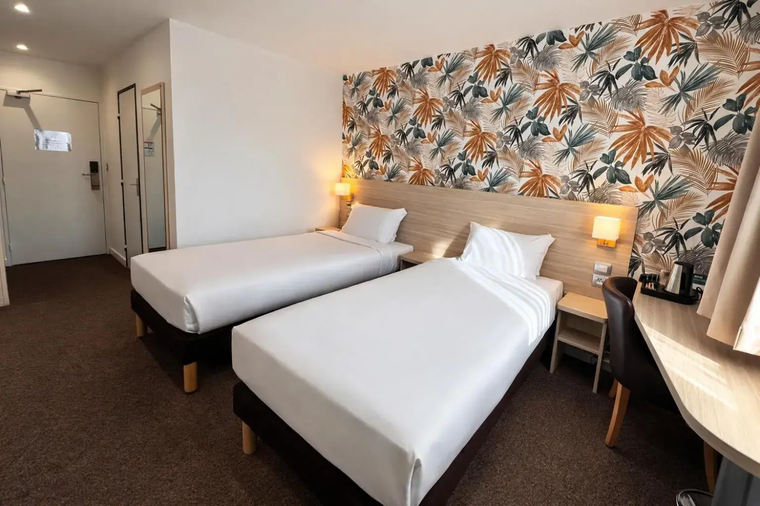 Twin Room in Logis Hotel Altina Twin Room in Logis Hotel Altina