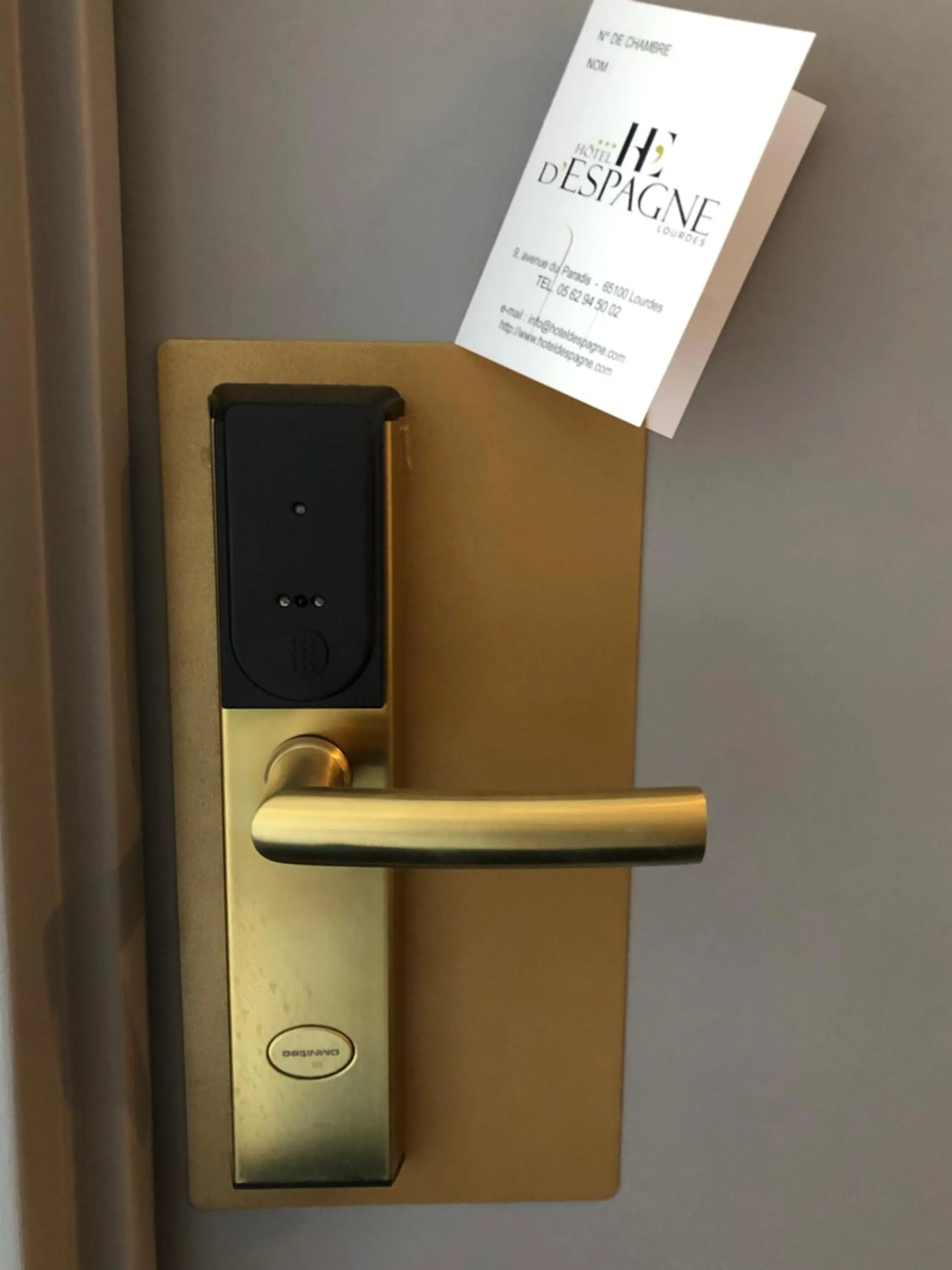 Logo/Certificate/Sign in Grand Hôtel d'Espagne