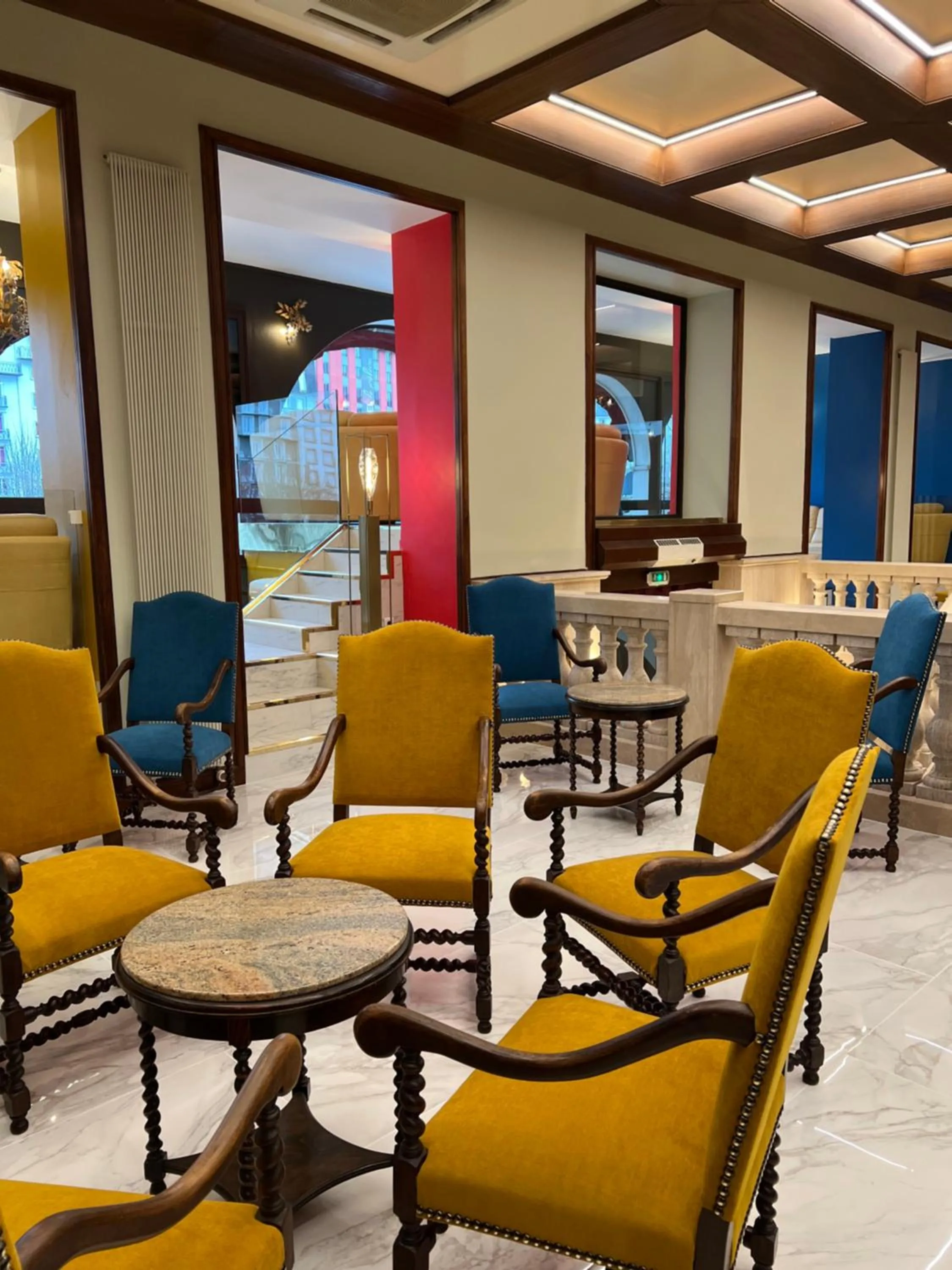Lobby or reception in Grand Hôtel d'Espagne