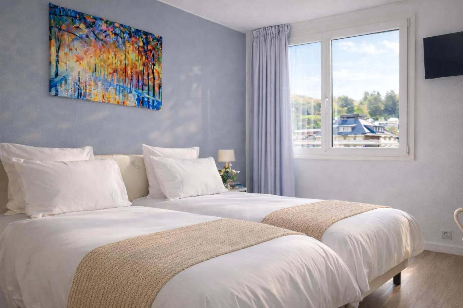 Bed in Grand Hôtel d'Espagne