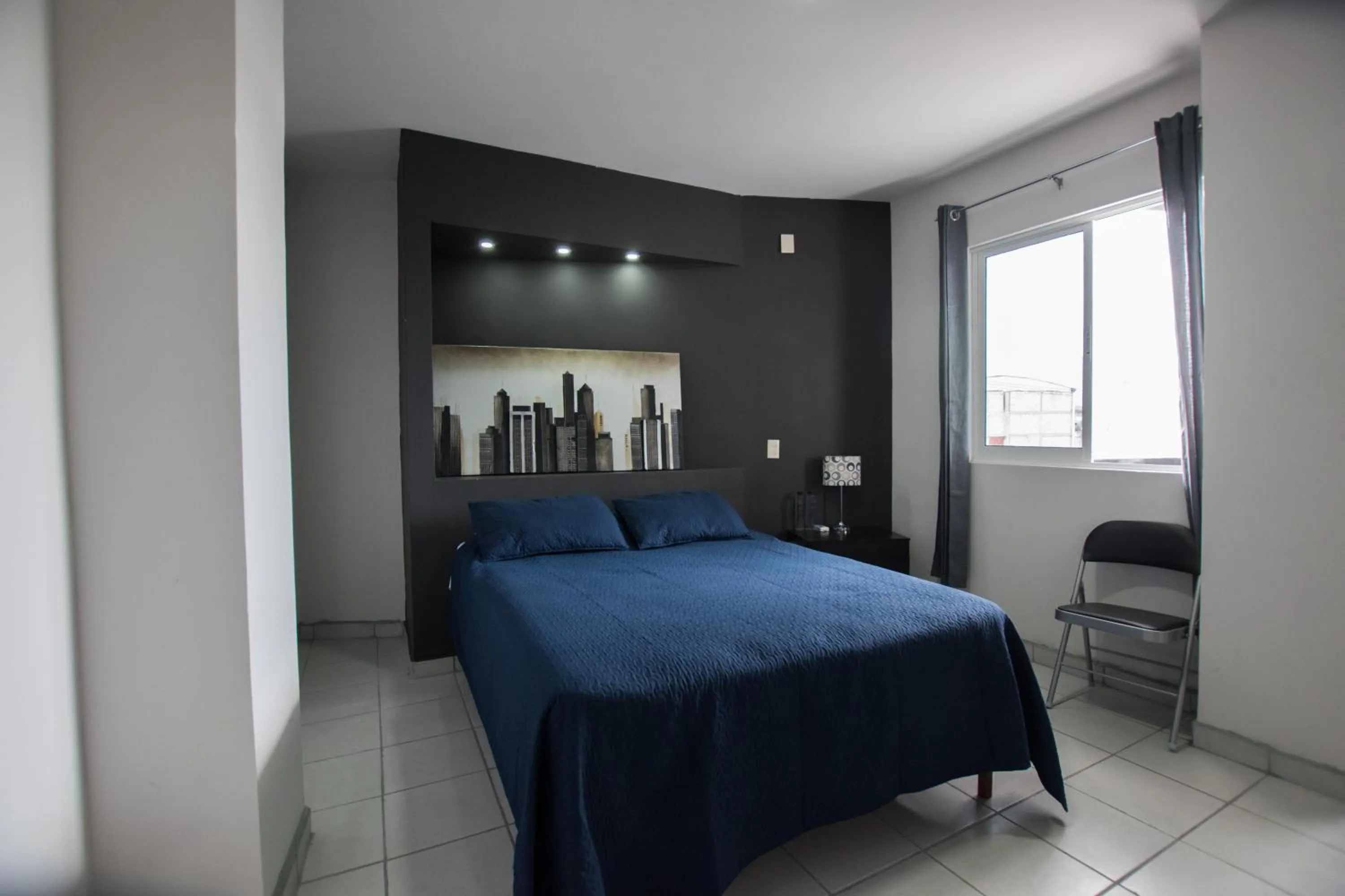 Bed in Hotel San Luis