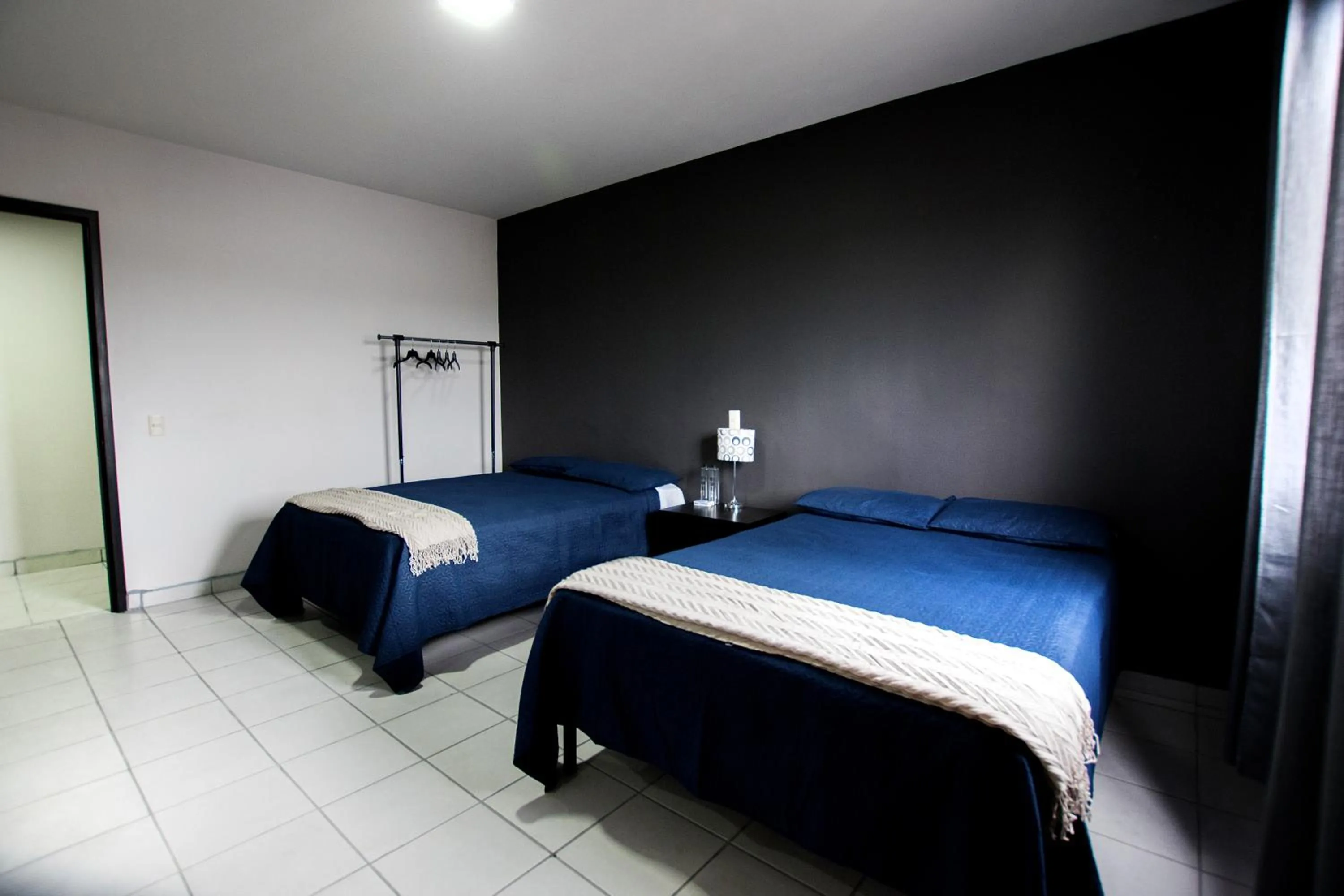 Bed in Hotel San Luis