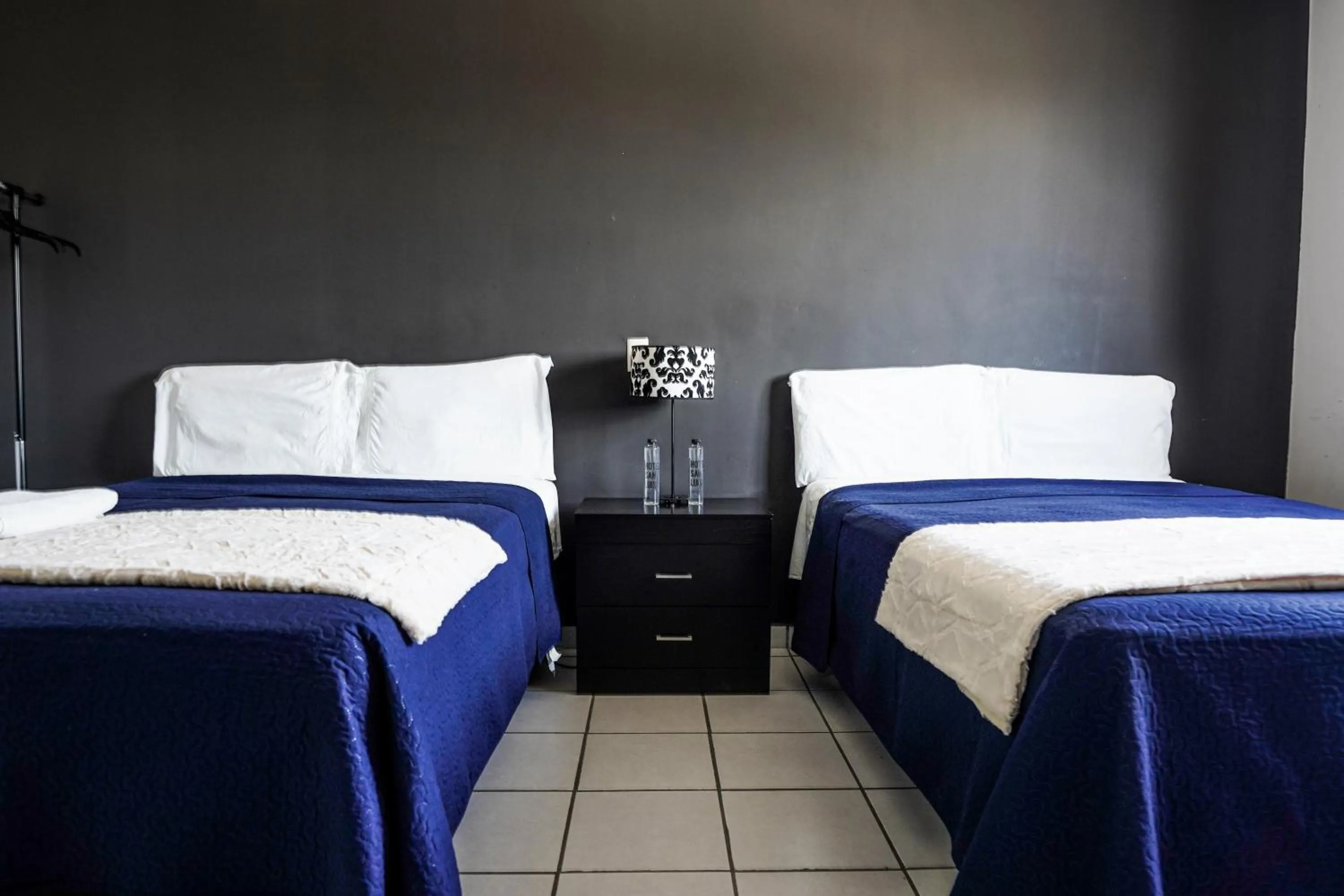 Bed in Hotel San Luis