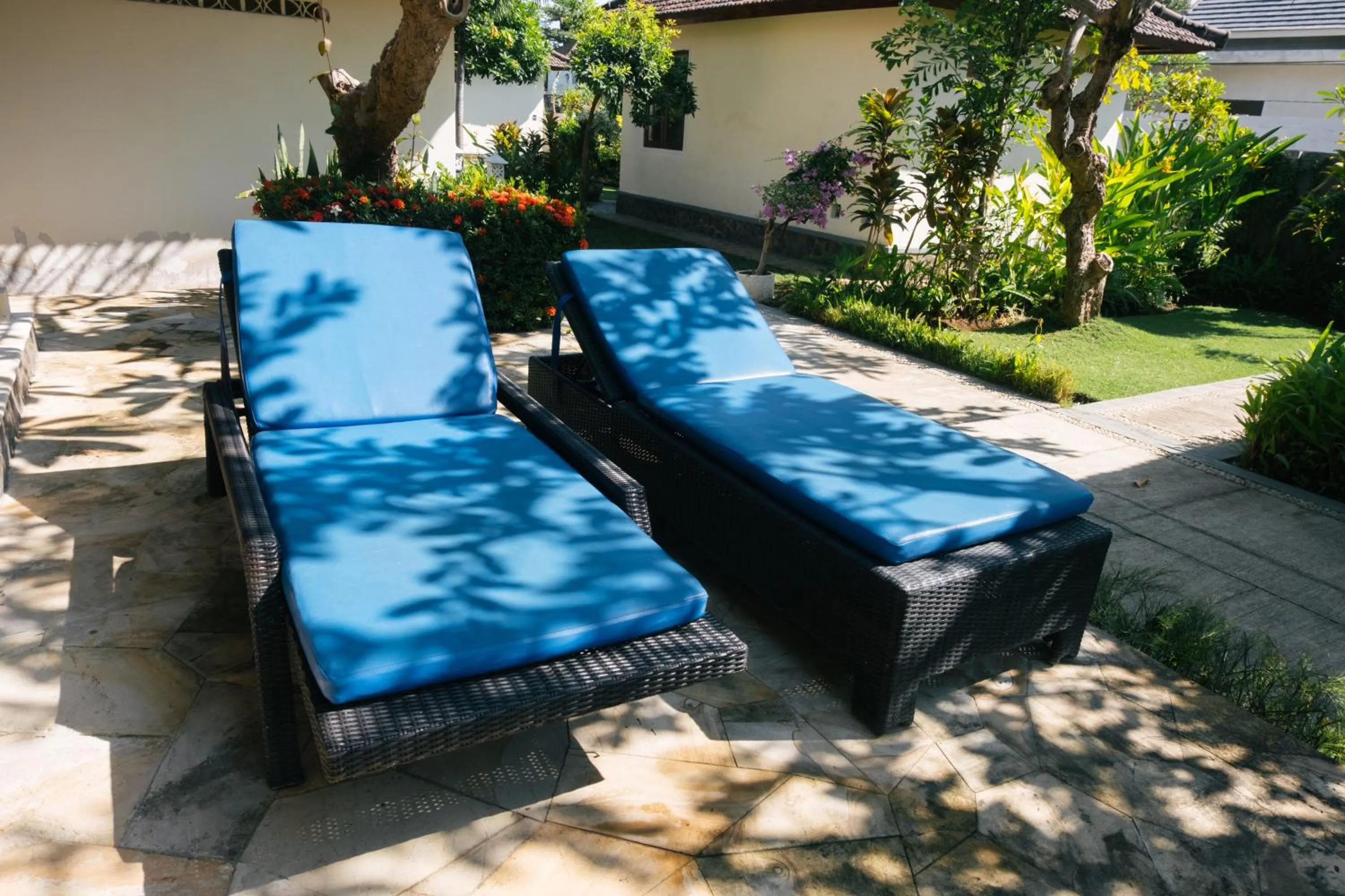 Seating area in New Starlight Hotel Lovina