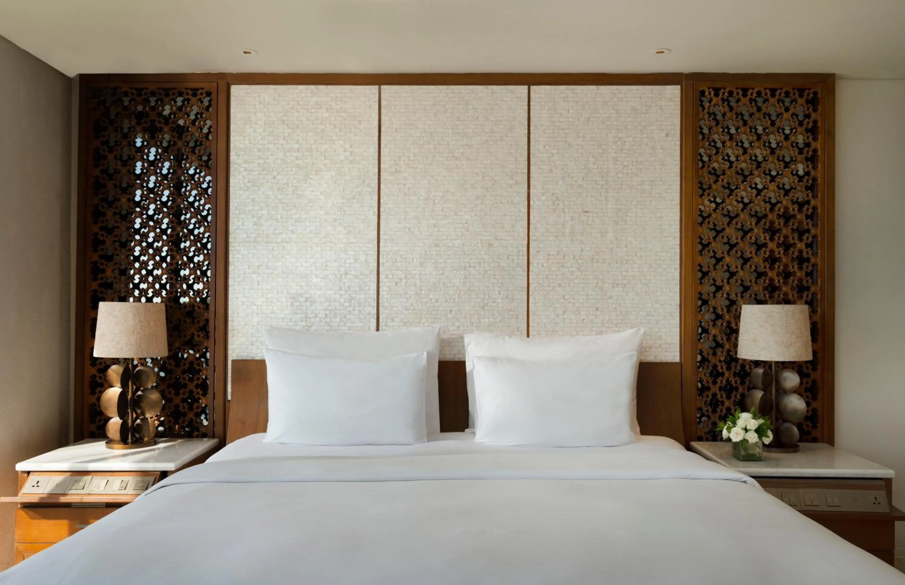 Bed in Anantara Uluwatu Bali Resort