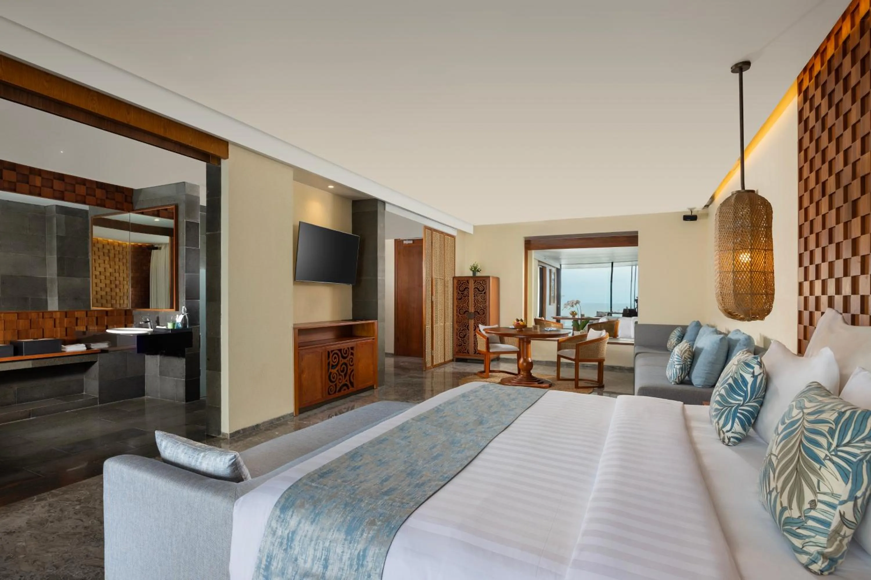 Bed in Anantara Uluwatu Bali Resort