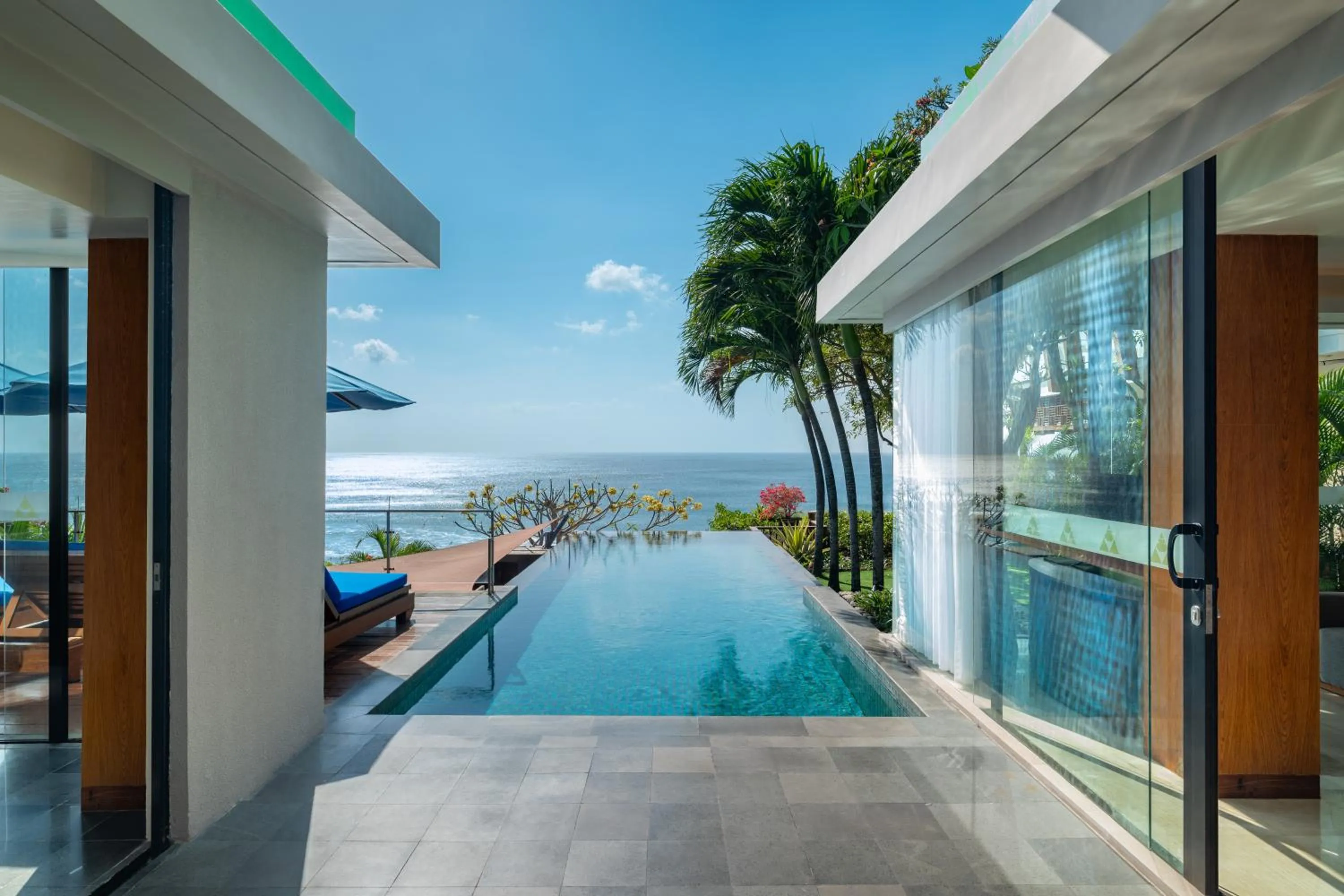 Pool view in Anantara Uluwatu Bali Resort