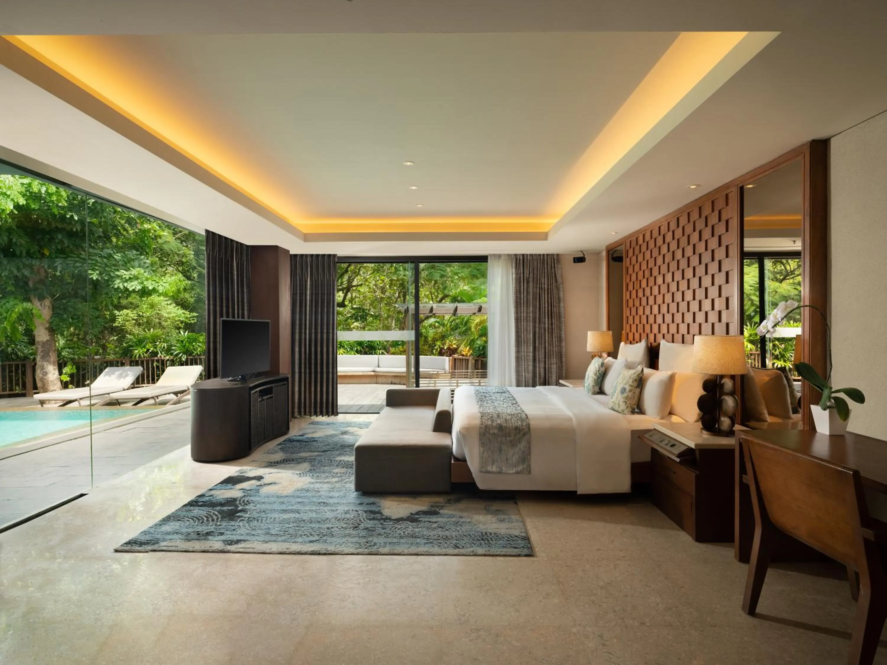 Bedroom, Bed in Anantara Uluwatu Bali Resort