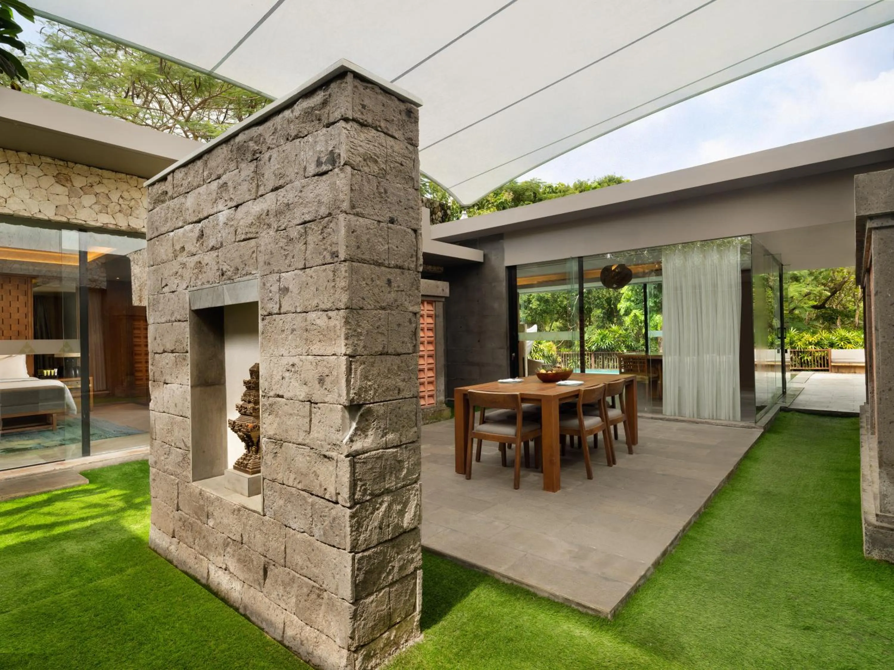 Garden in Anantara Uluwatu Bali Resort