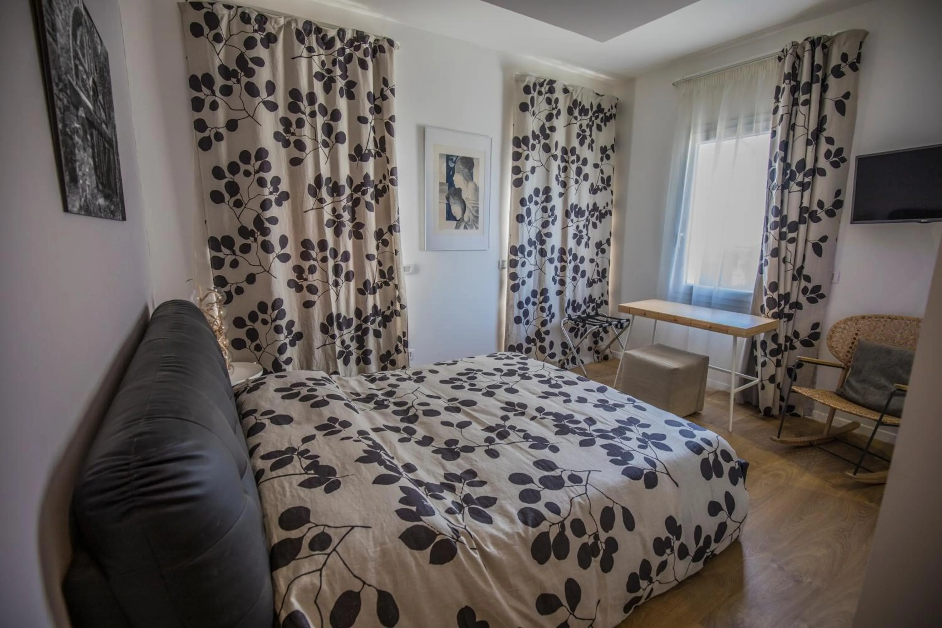 Bed in A casa di V-Ale